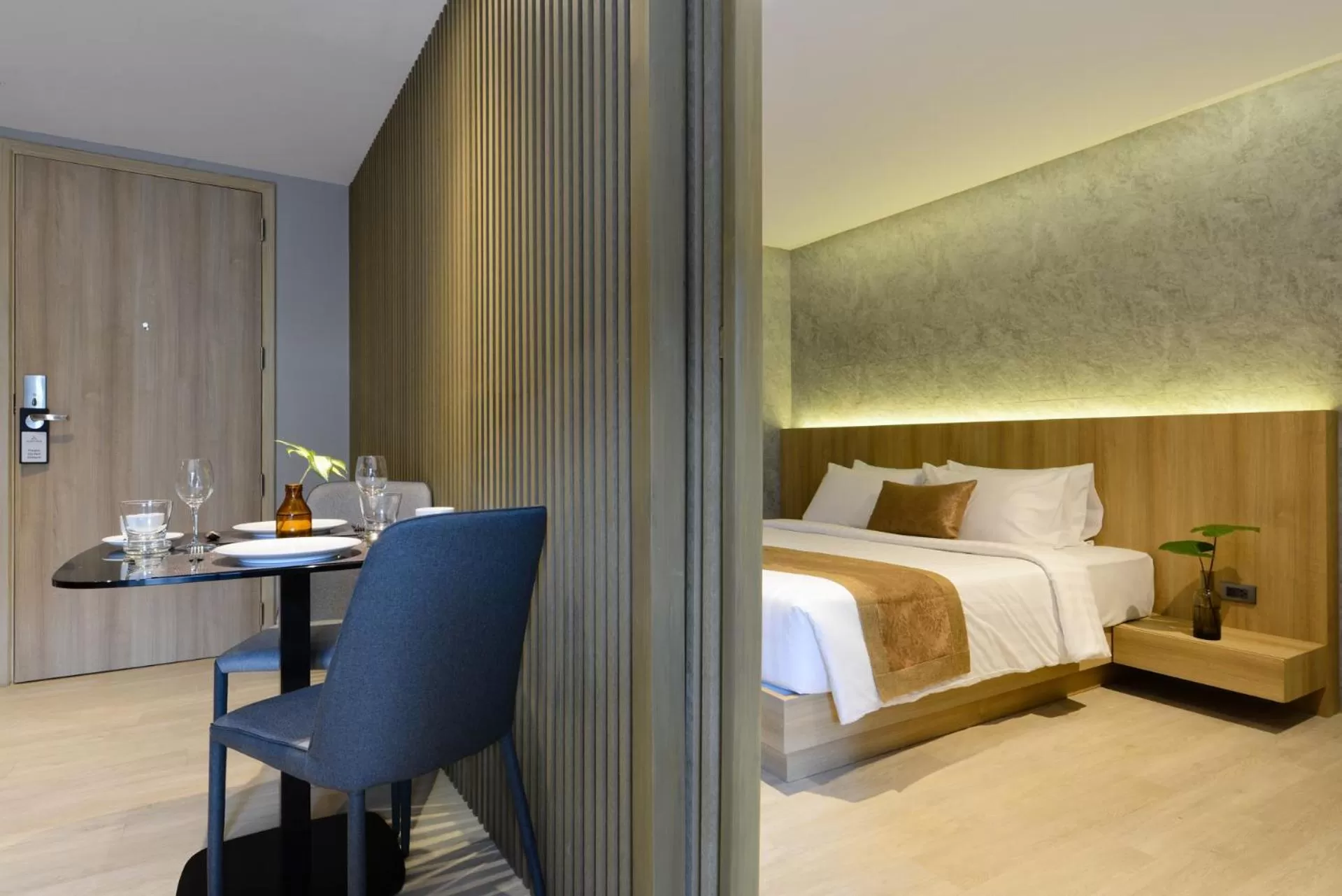 Bed in Aspira Tropical Residence Thong Lor