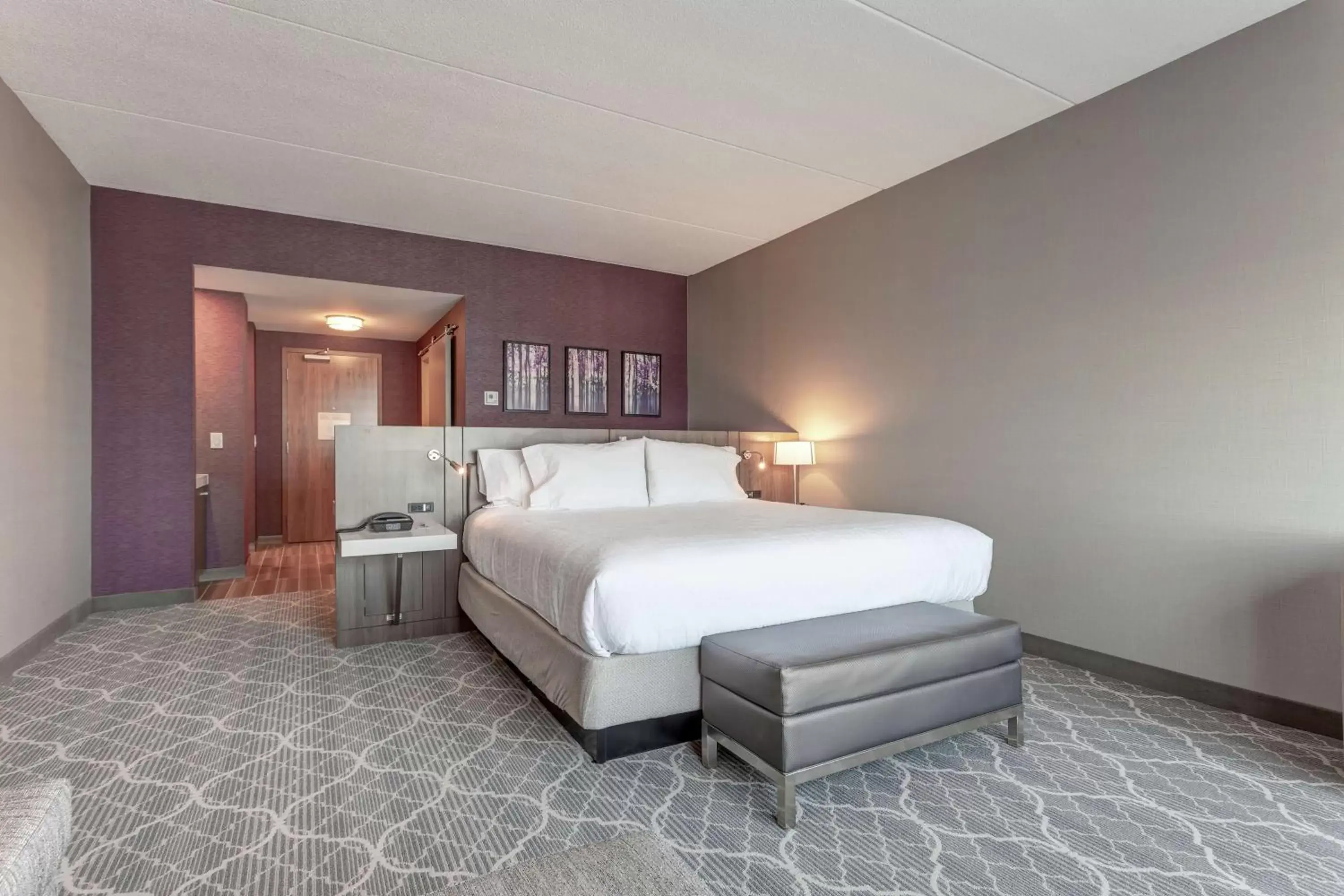 Photo of the whole room, Bed in Hilton Garden Inn Toronto/Brampton West, Ontario, Canada