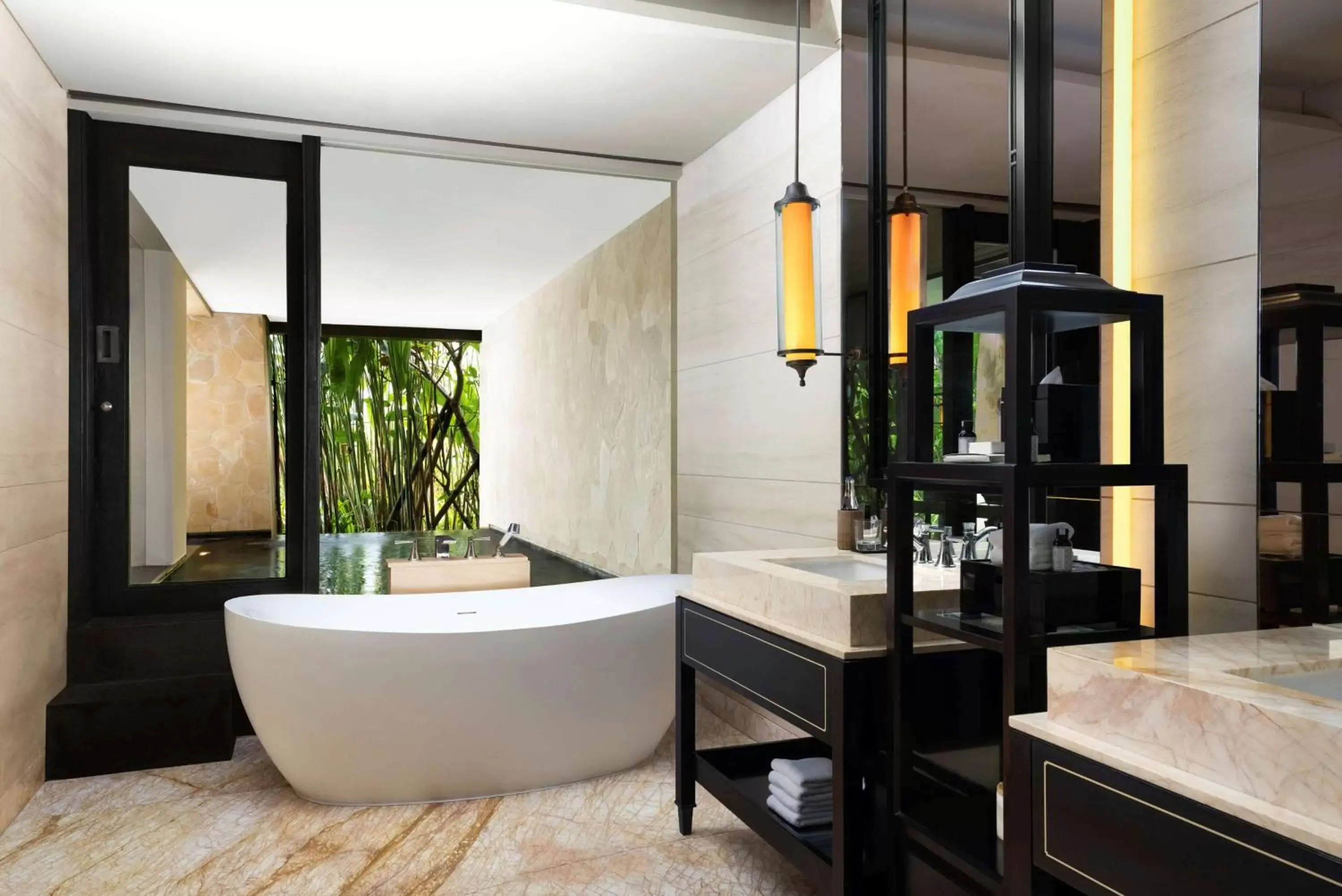 Bathroom in The Apurva Kempinski Bali