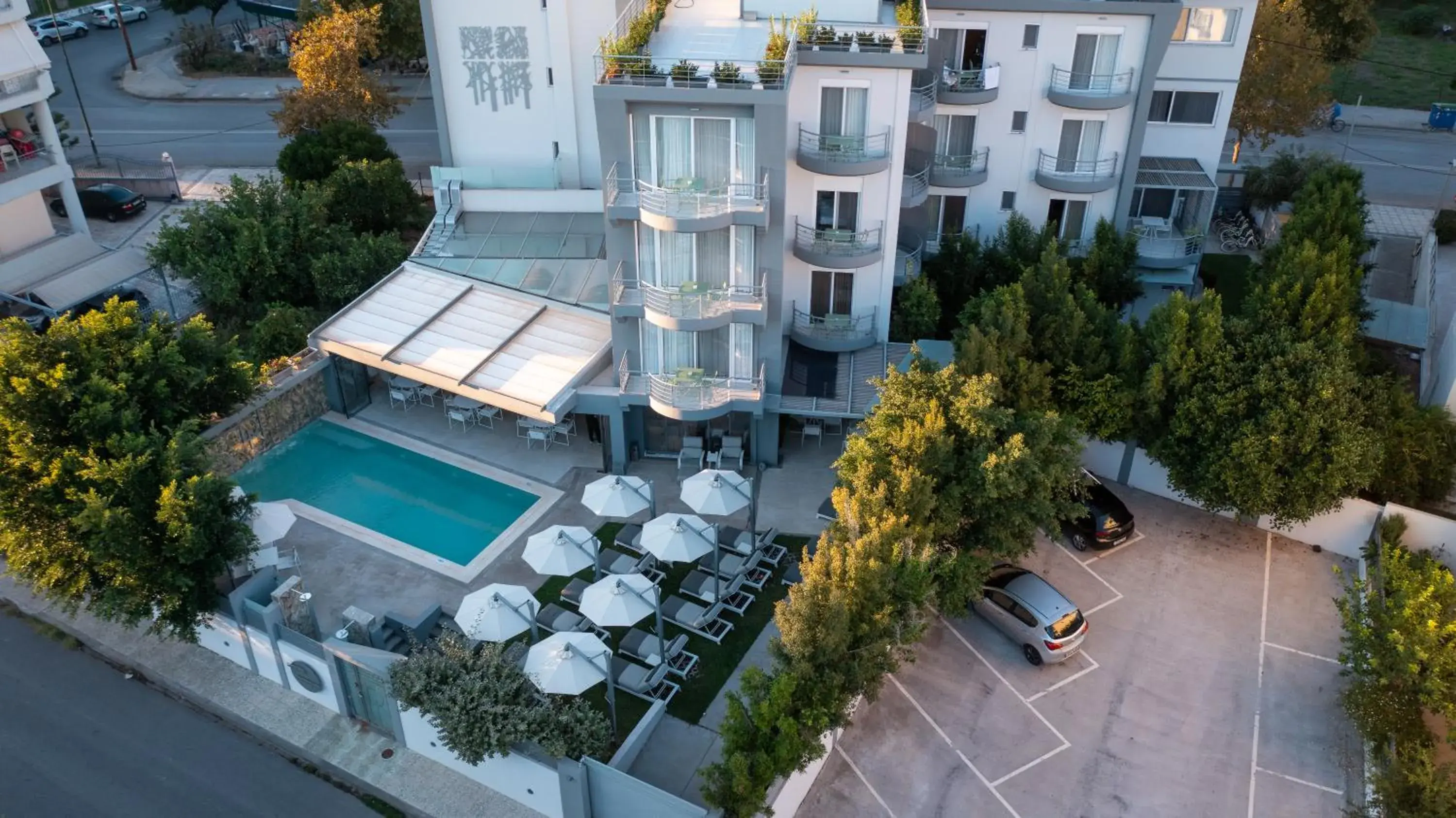 Property building, Bird's-eye View in Garden City Resort