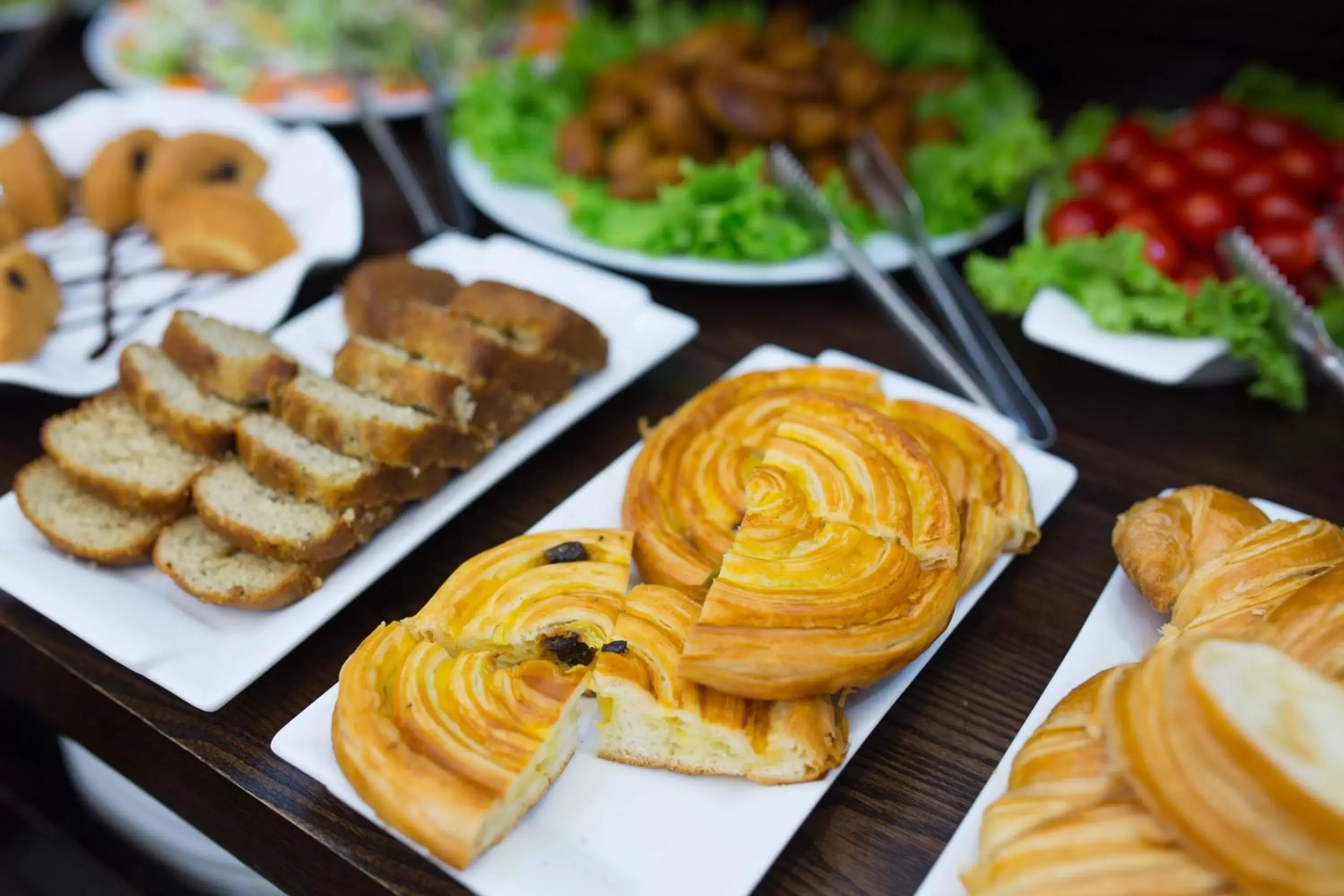 Buffet breakfast in Golden Sail Hotel & Spa