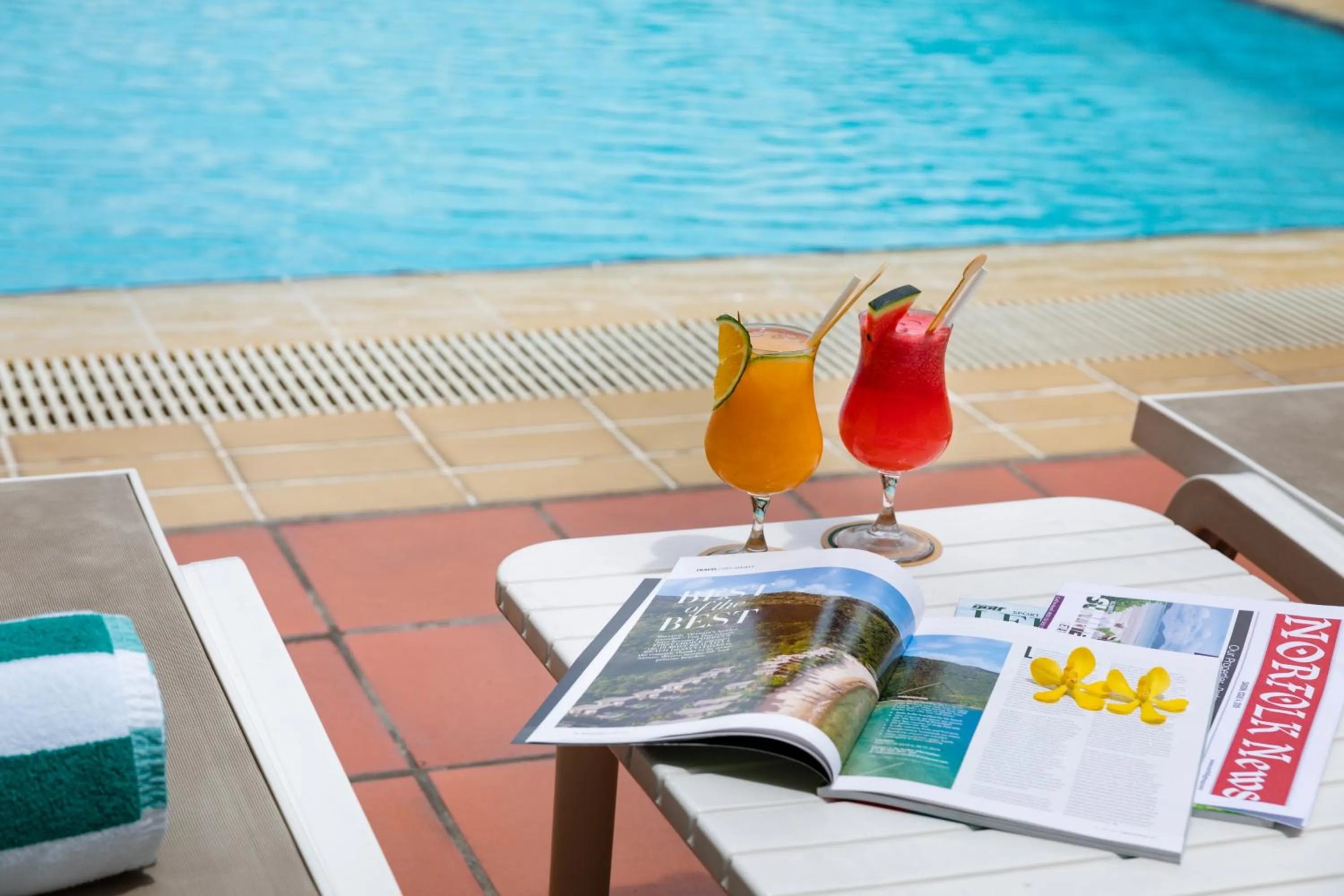 Swimming pool in Norfolk Mansion - Luxury Serviced Apartment