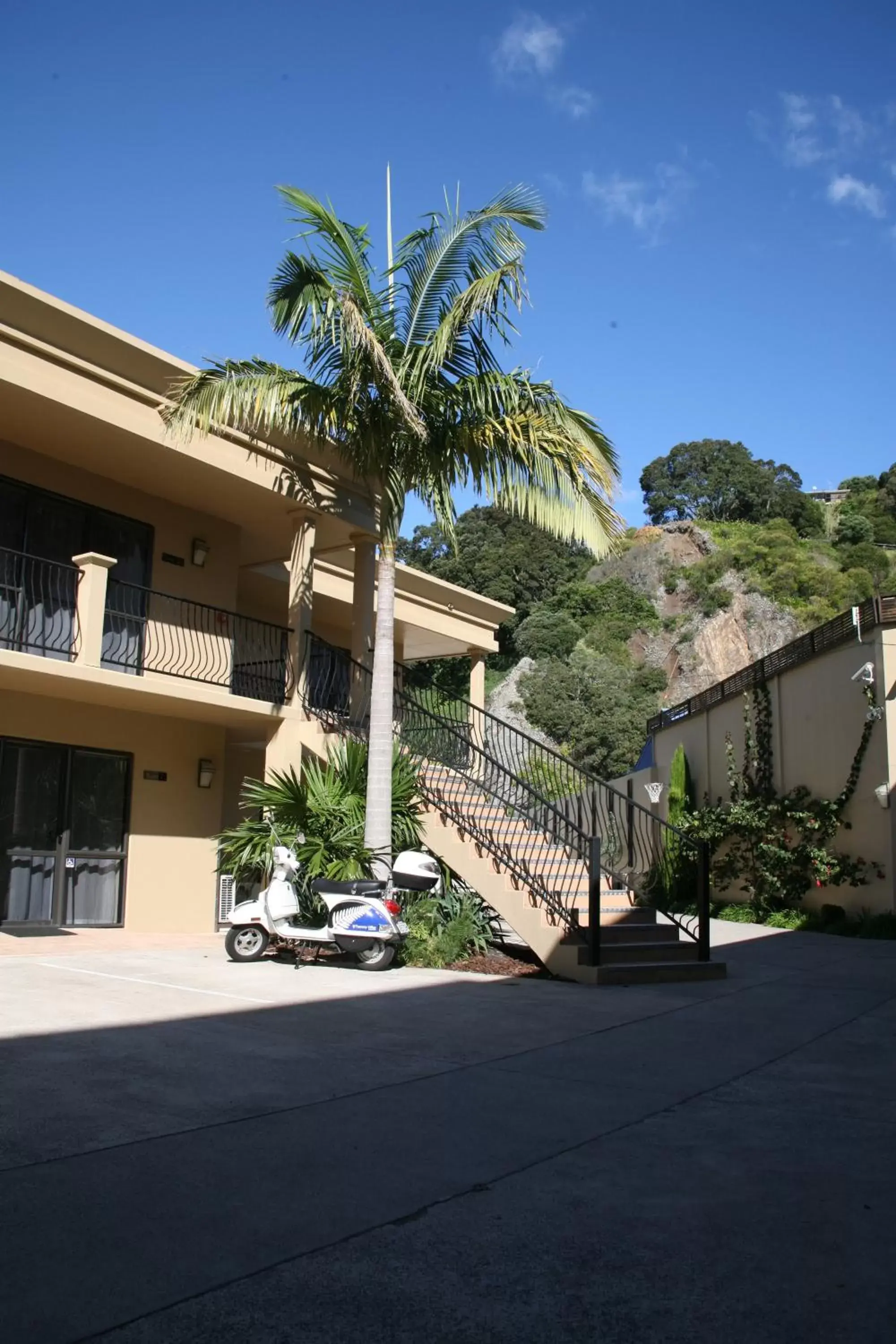 Balcony/Terrace in Tuscany Villas Whakatane