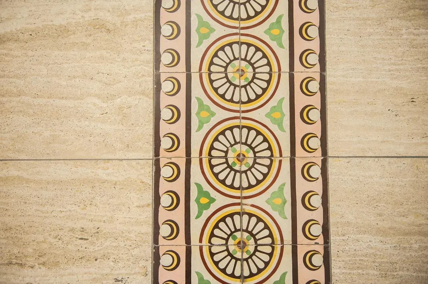 Decorative detail in Badia Nuova Residence