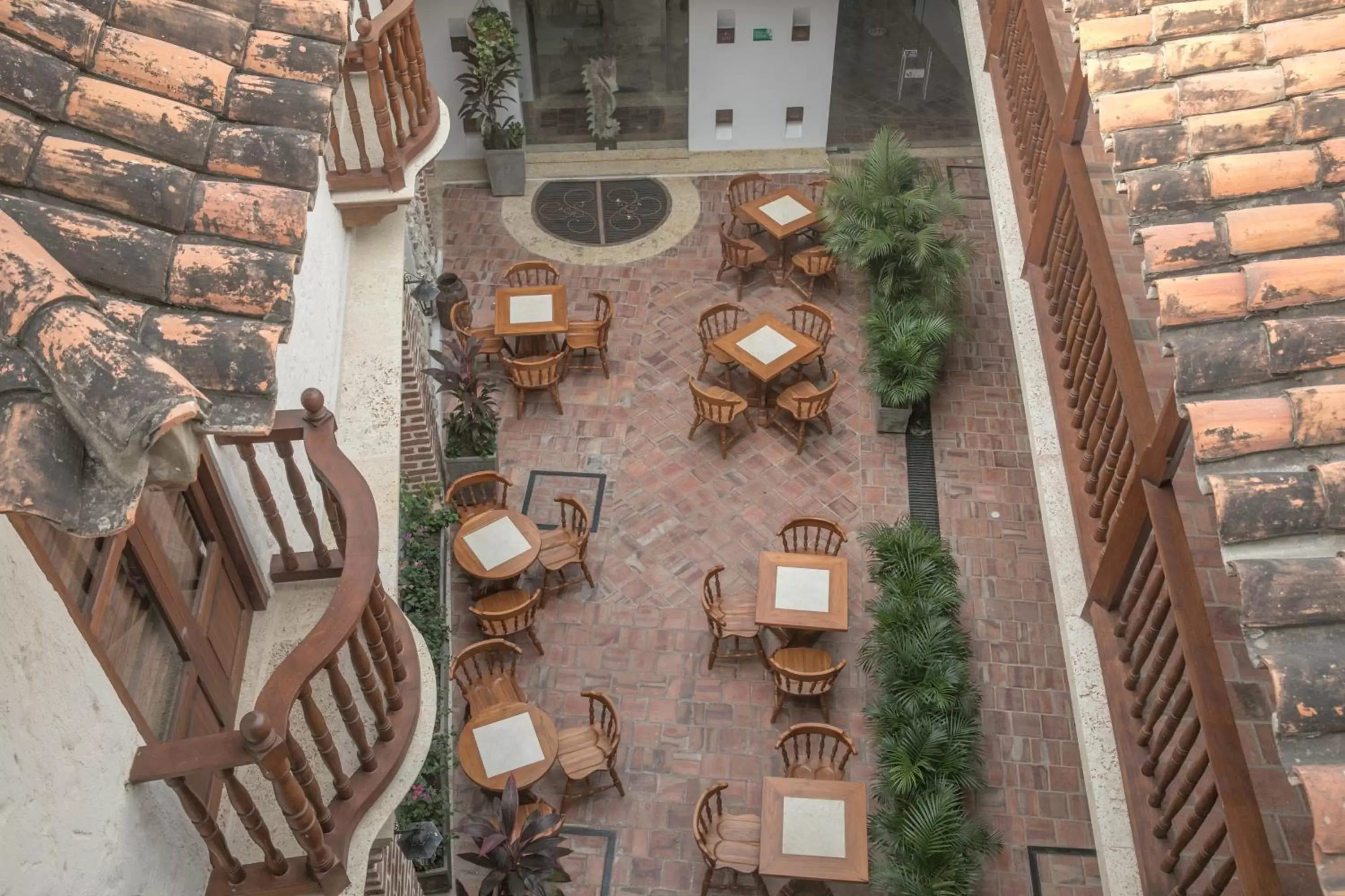 Restaurant/places to eat in Getsemani Cartagena Hotel