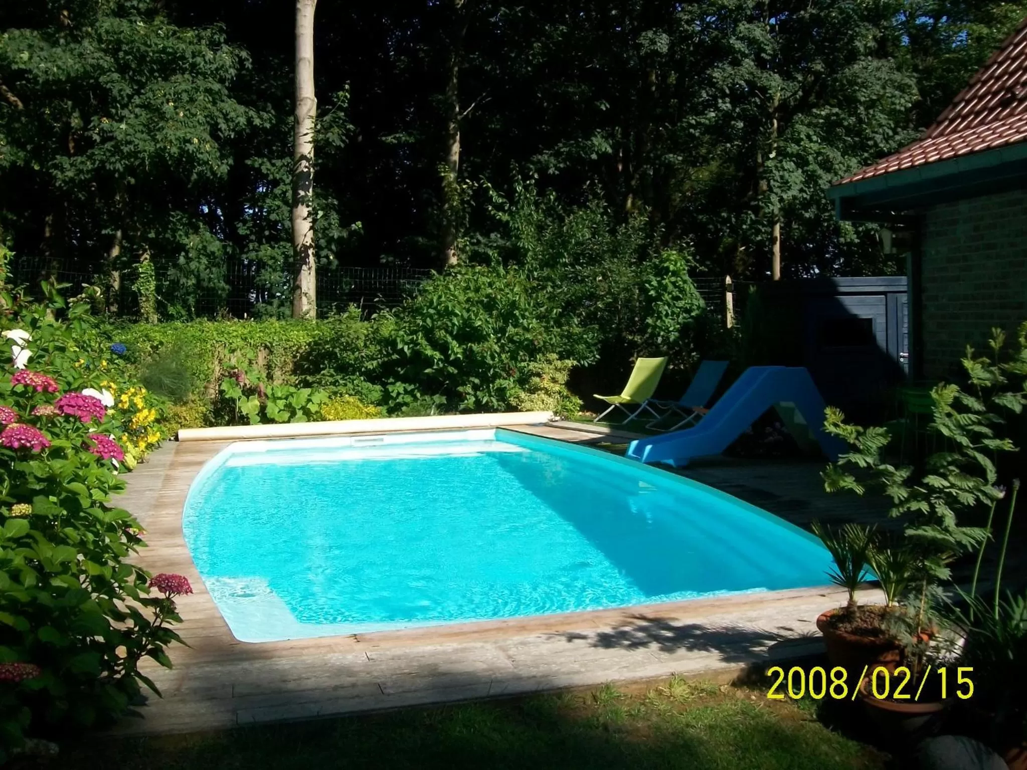Pool view in La Maison D'hôtes Du Mont Des Cats