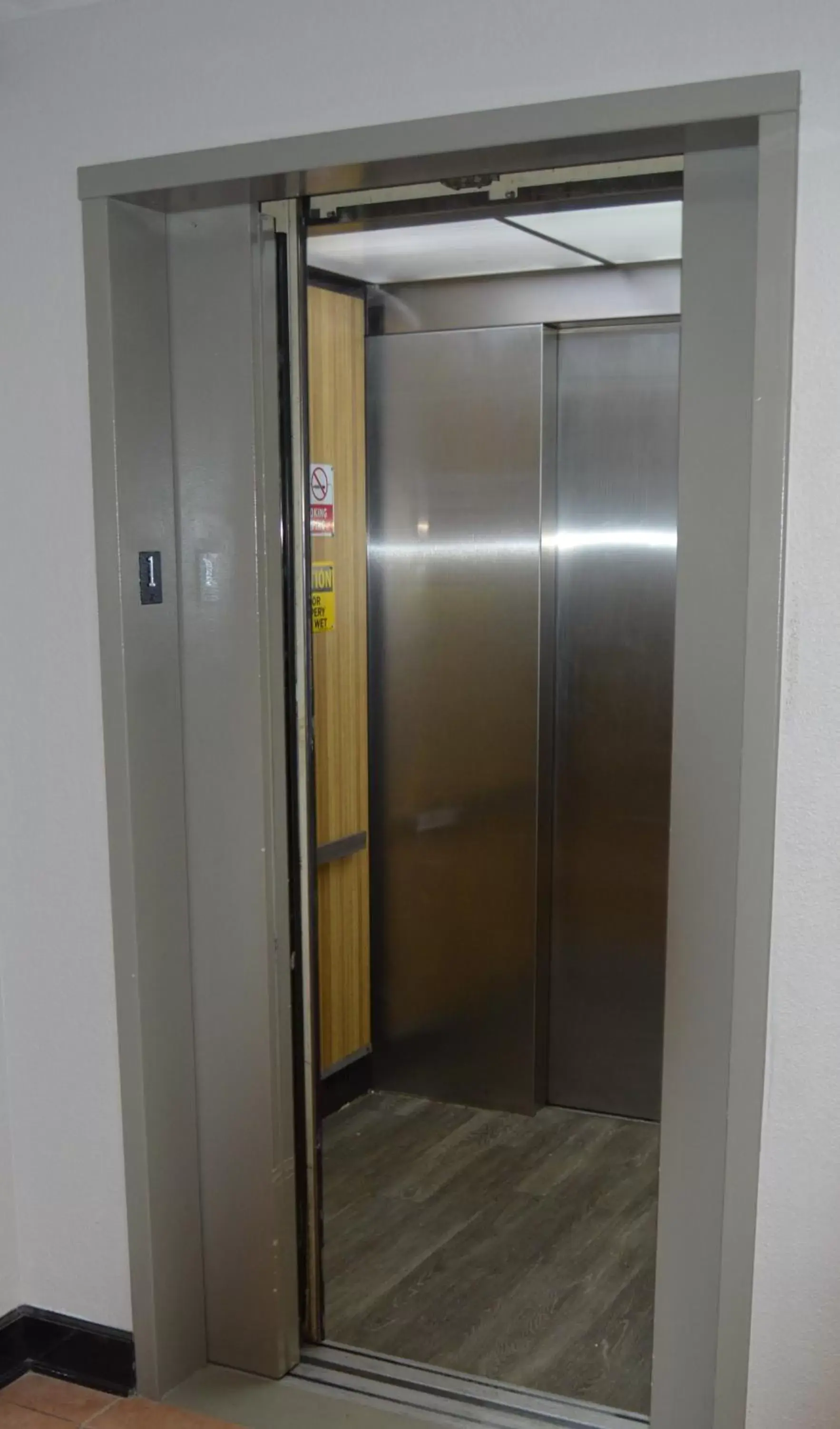 elevator, Bathroom in Days Inn by Wyndham Marietta-Atlanta-Delk Road