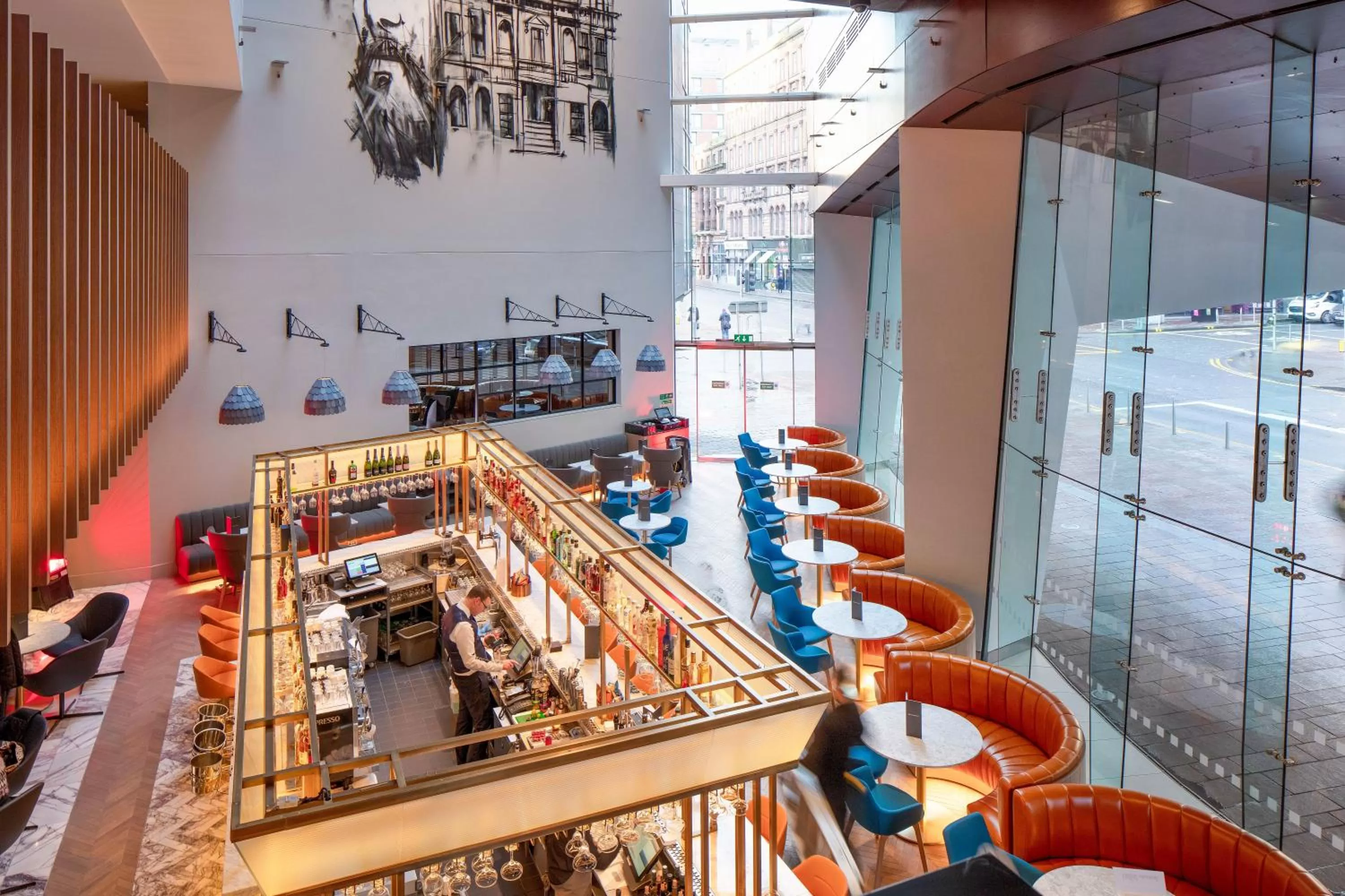 Day in Radisson Blu Hotel, Glasgow