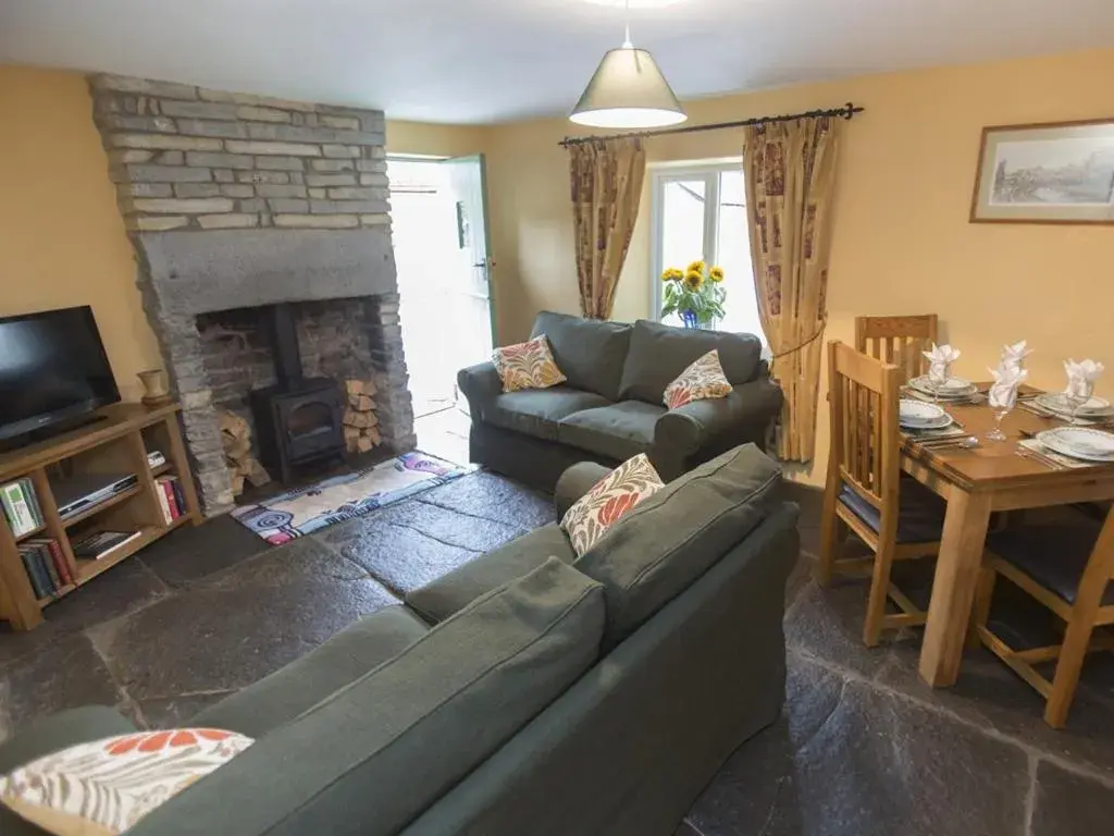 Living room, Seating Area in Withy Cottages