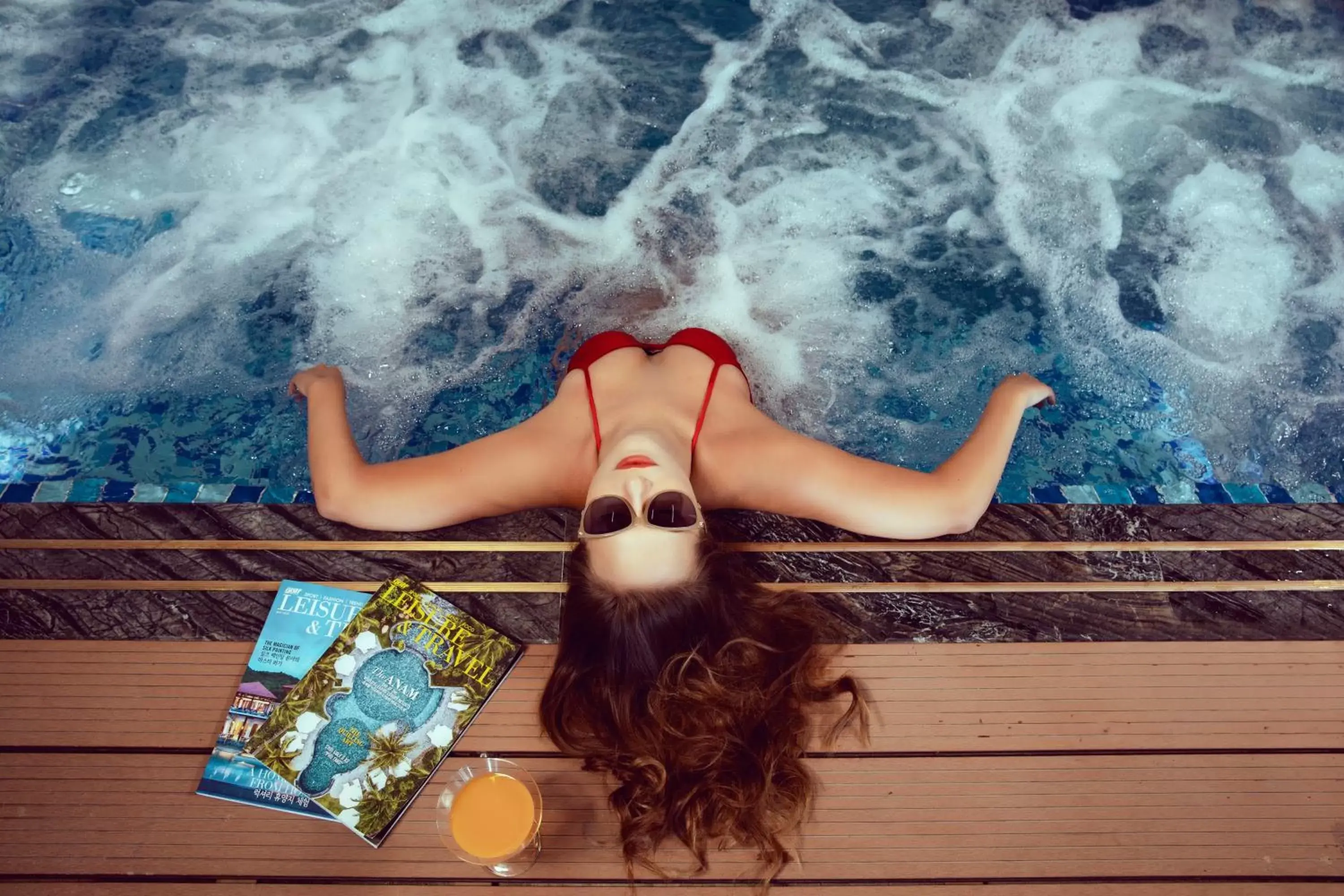 Swimming pool in Vesna Hotel Swimming pool in Vesna Hotel