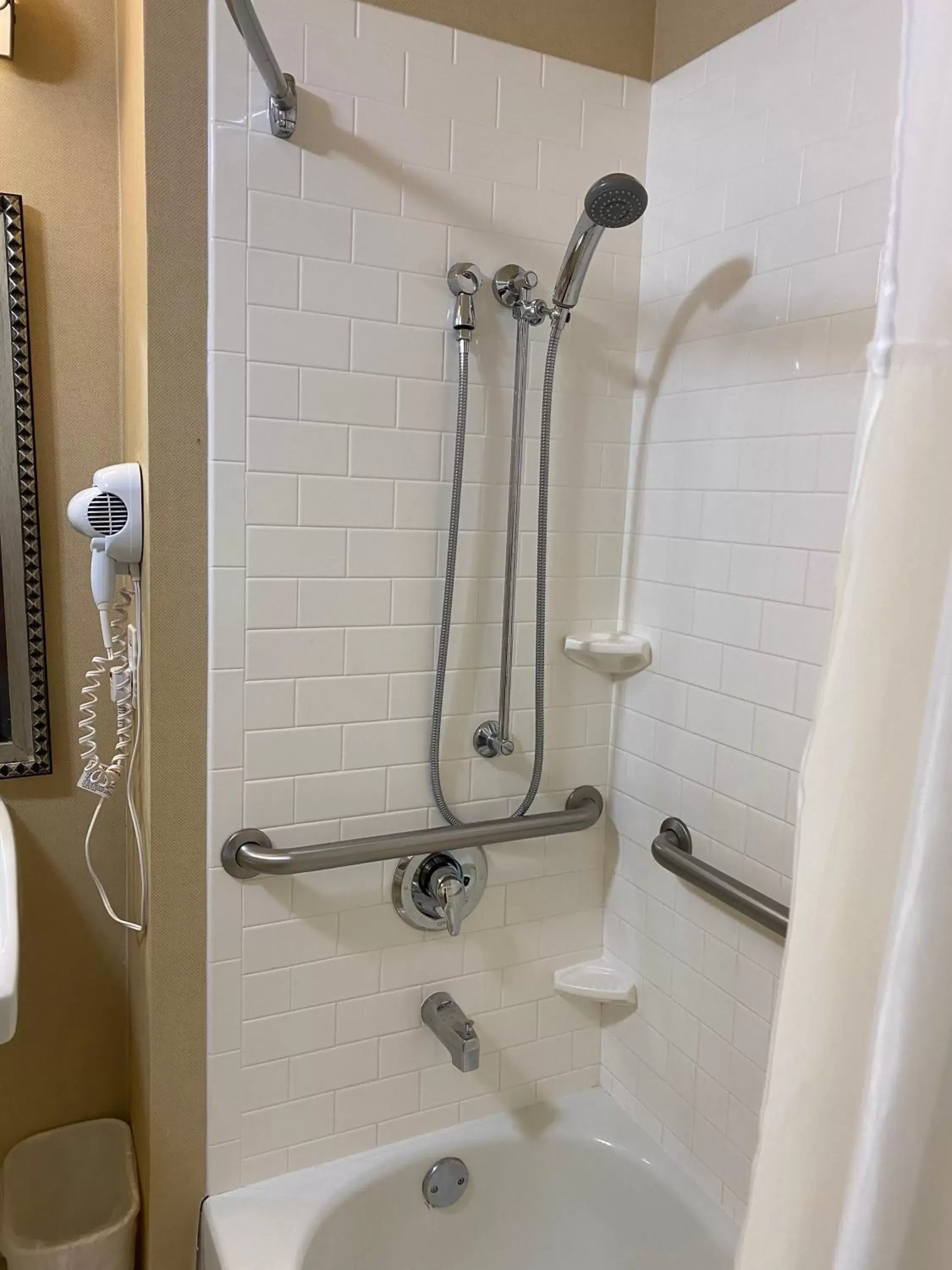 Shower, Bathroom in Royal Pacific Motor Inn