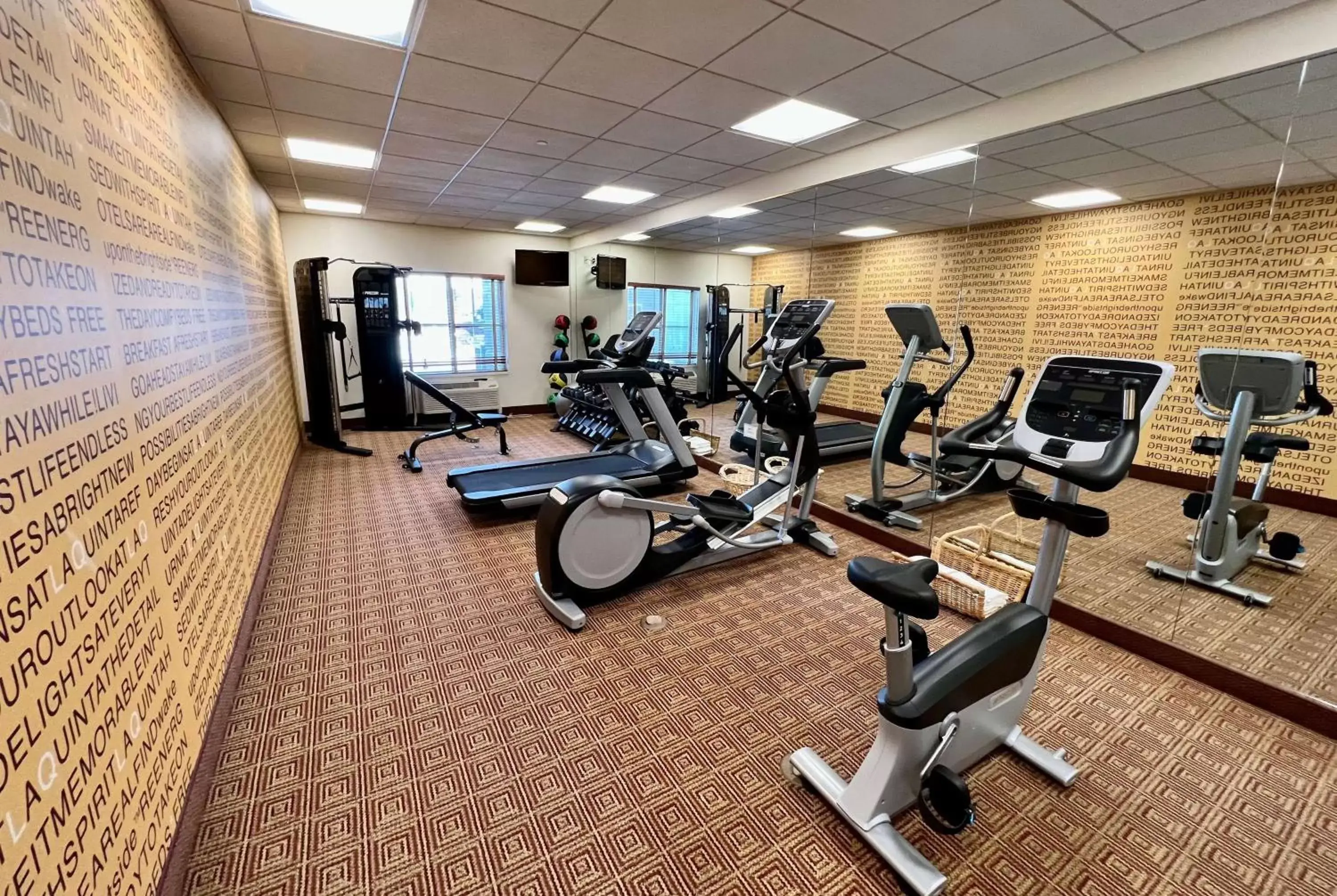 Fitness centre/facilities, Fitness Center/Facilities in La Quinta by Wyndham Bannockburn-Deerfield