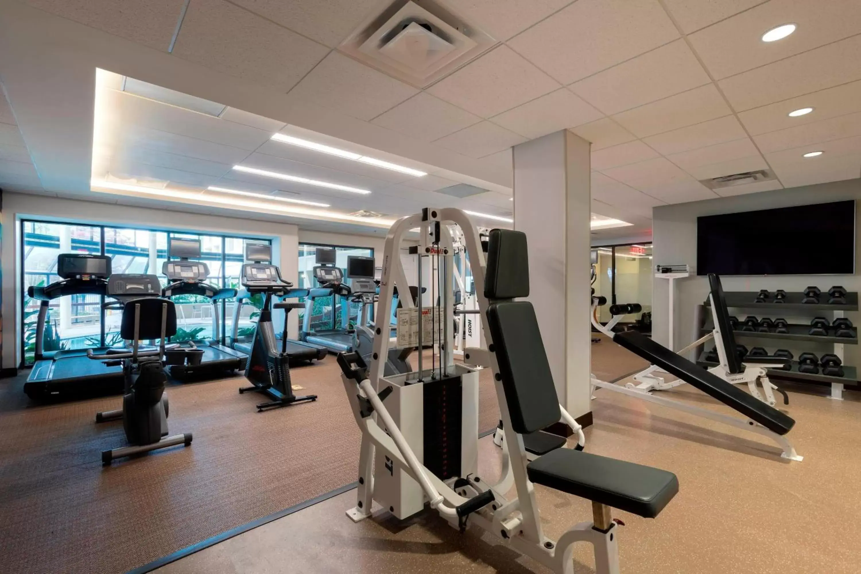 Fitness centre/facilities, Fitness Center/Facilities in Greensboro-High Point Marriott Airport