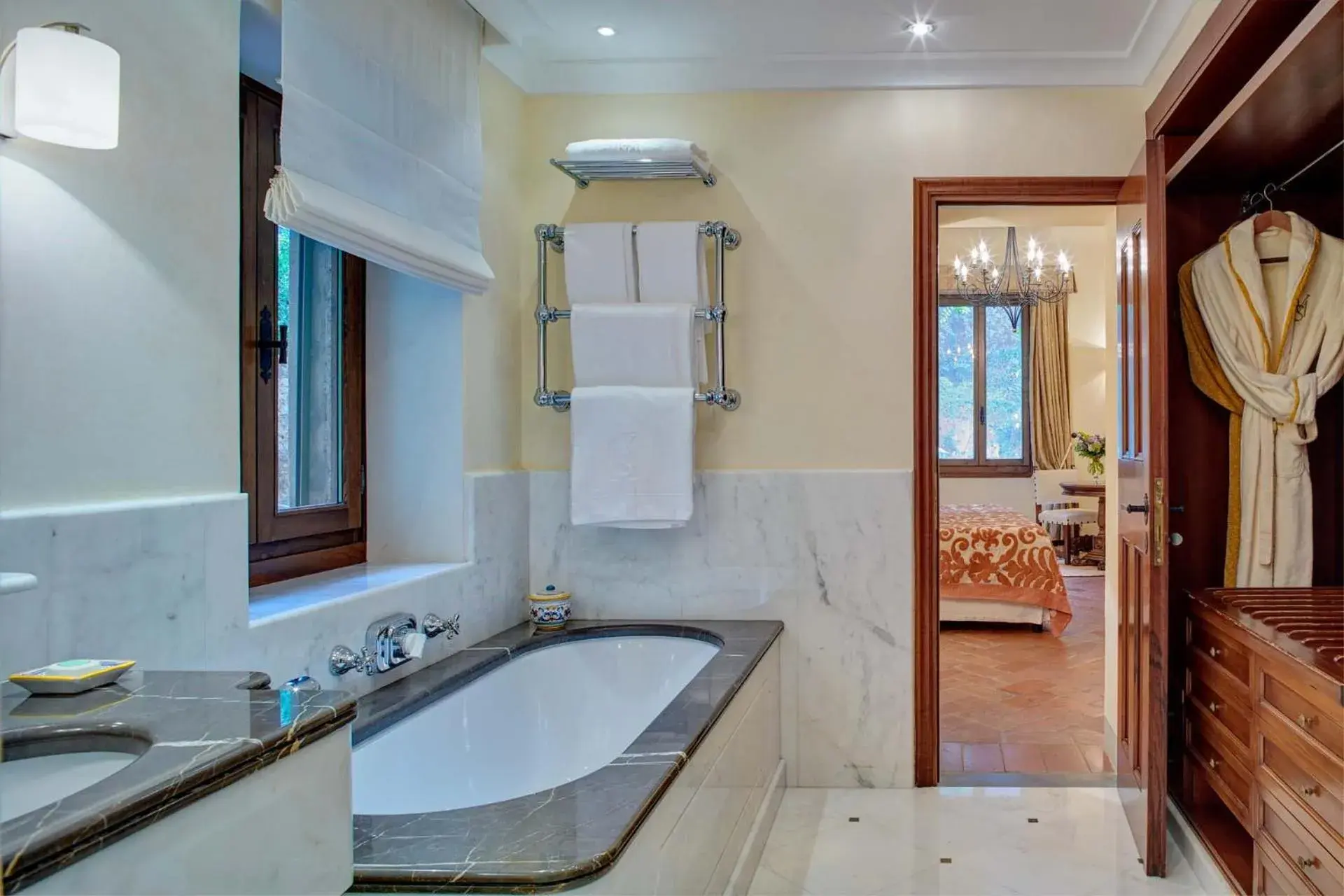 Bathroom in Villa San Michele, A Belmond Hotel, Florence