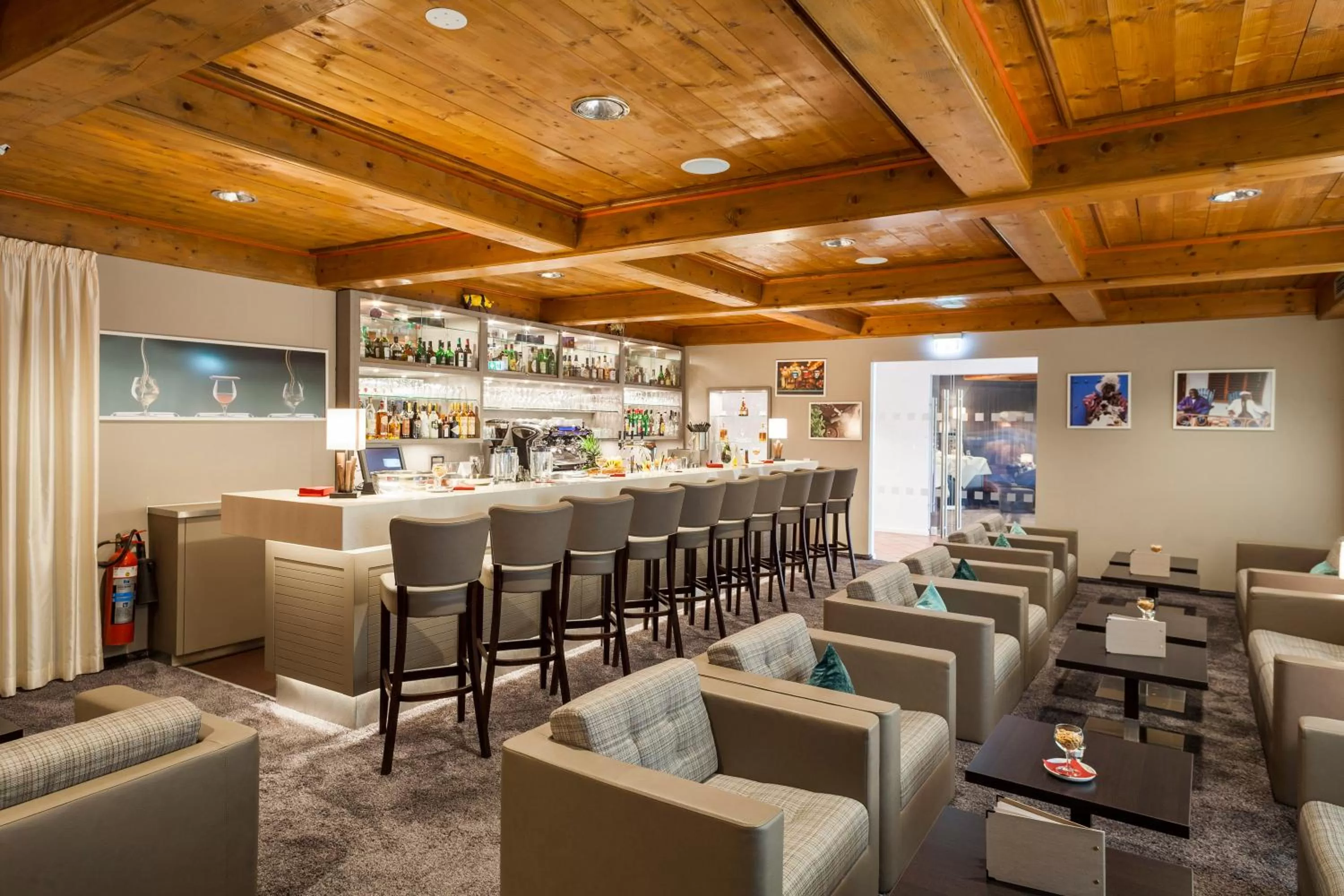 Communal lounge/ TV room in Hotel St. Georg