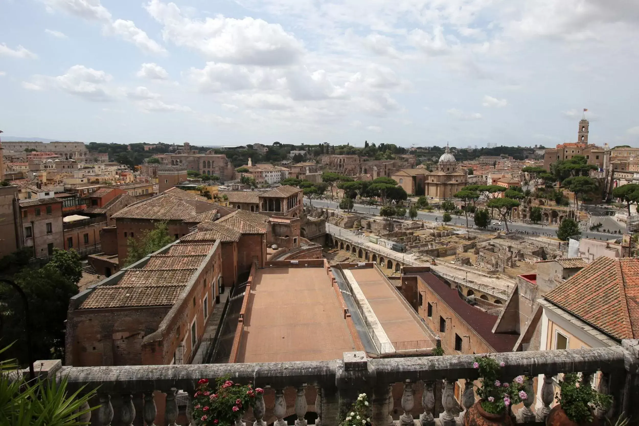 City view in Hotel Traiano City view in Hotel Traiano