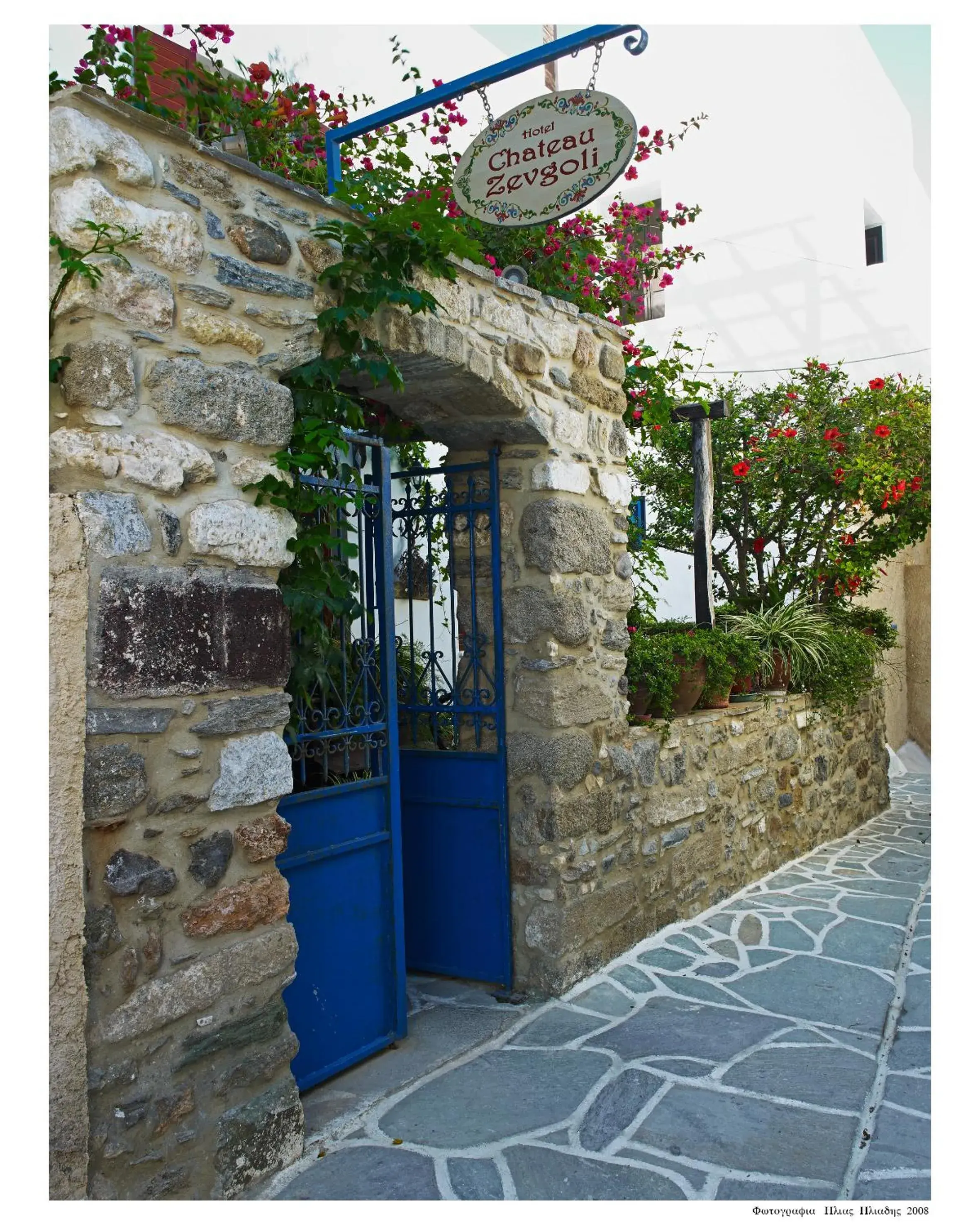 Facade/entrance in Chateau Zevgoli
