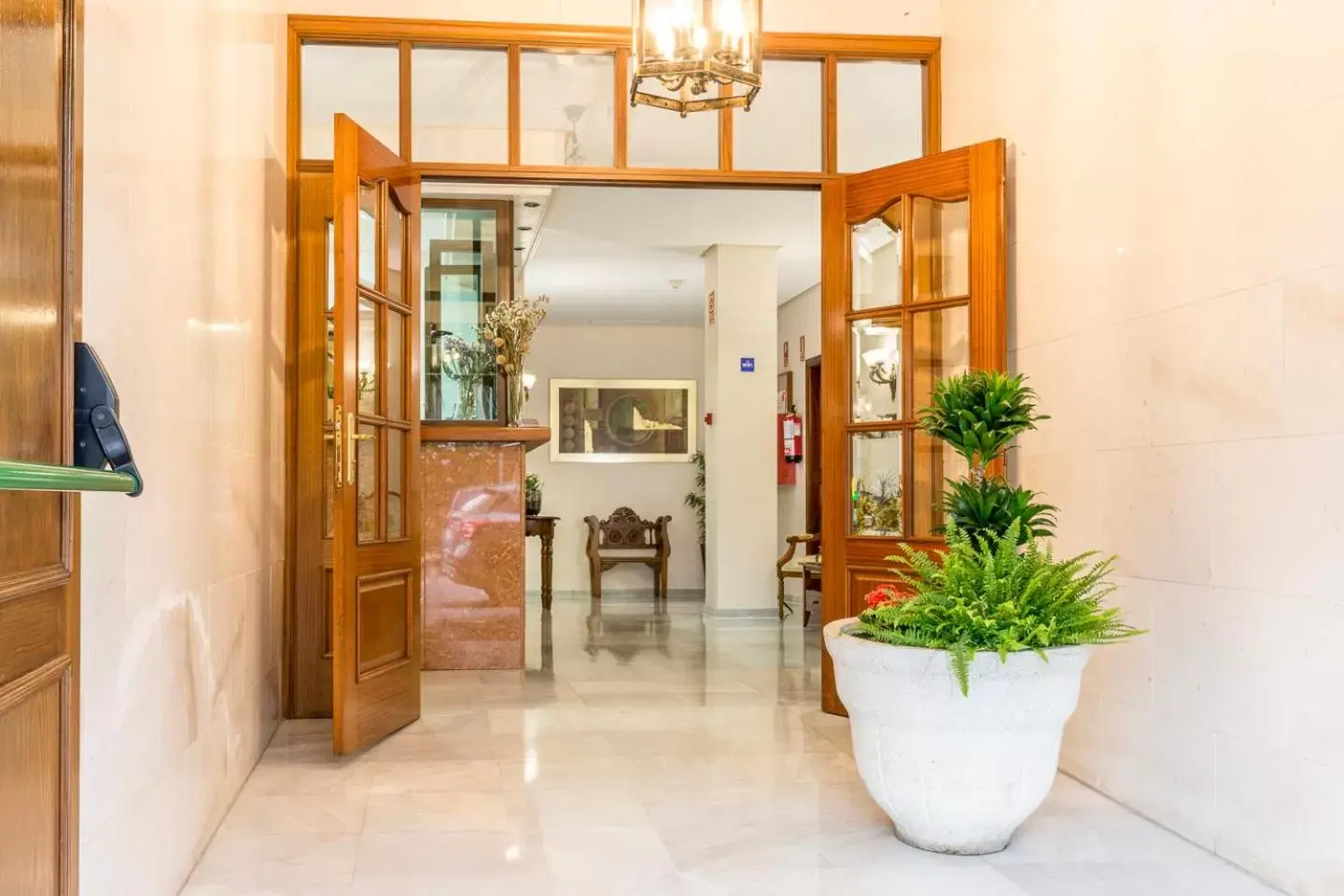 Lobby or reception in Hotel Gran Avenida Lobby or reception in Hotel Gran Avenida