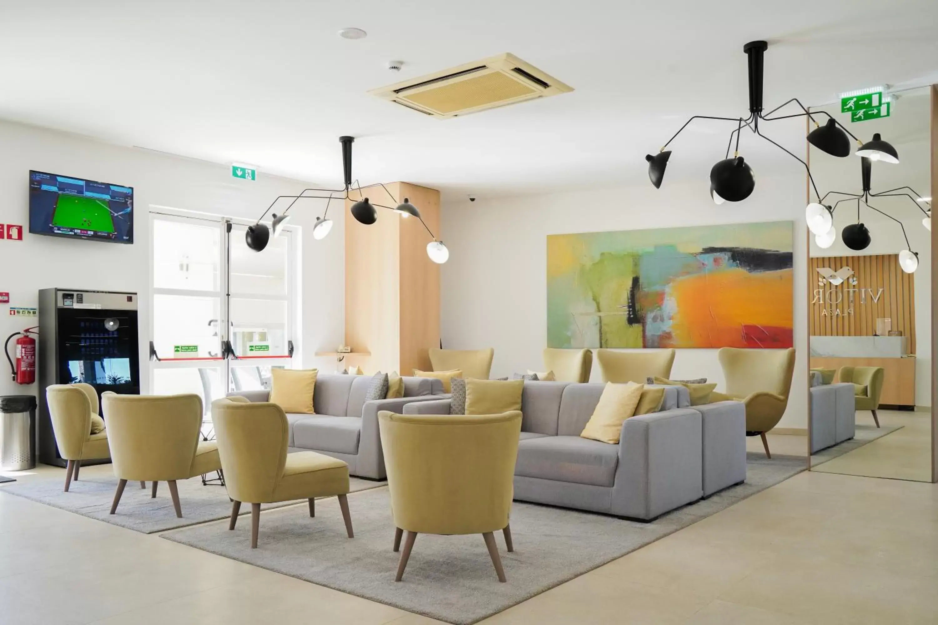 Lobby or reception in Vitors Plaza Lobby or reception in Vitors Plaza