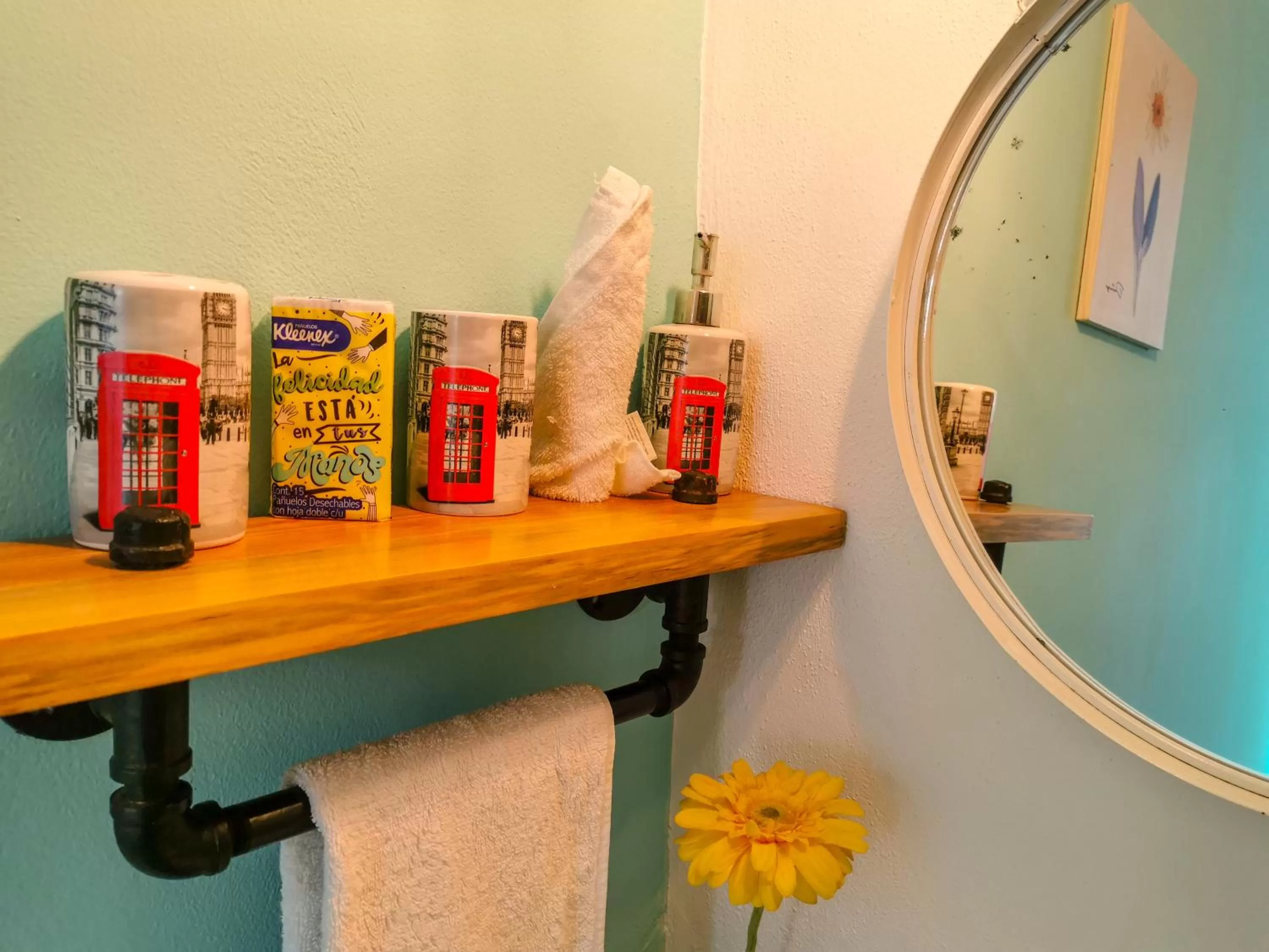 Bathroom in Les Suites Calle 2 by Galian