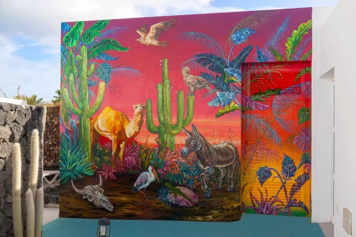 Decorative detail in Nautilus Lanzarote