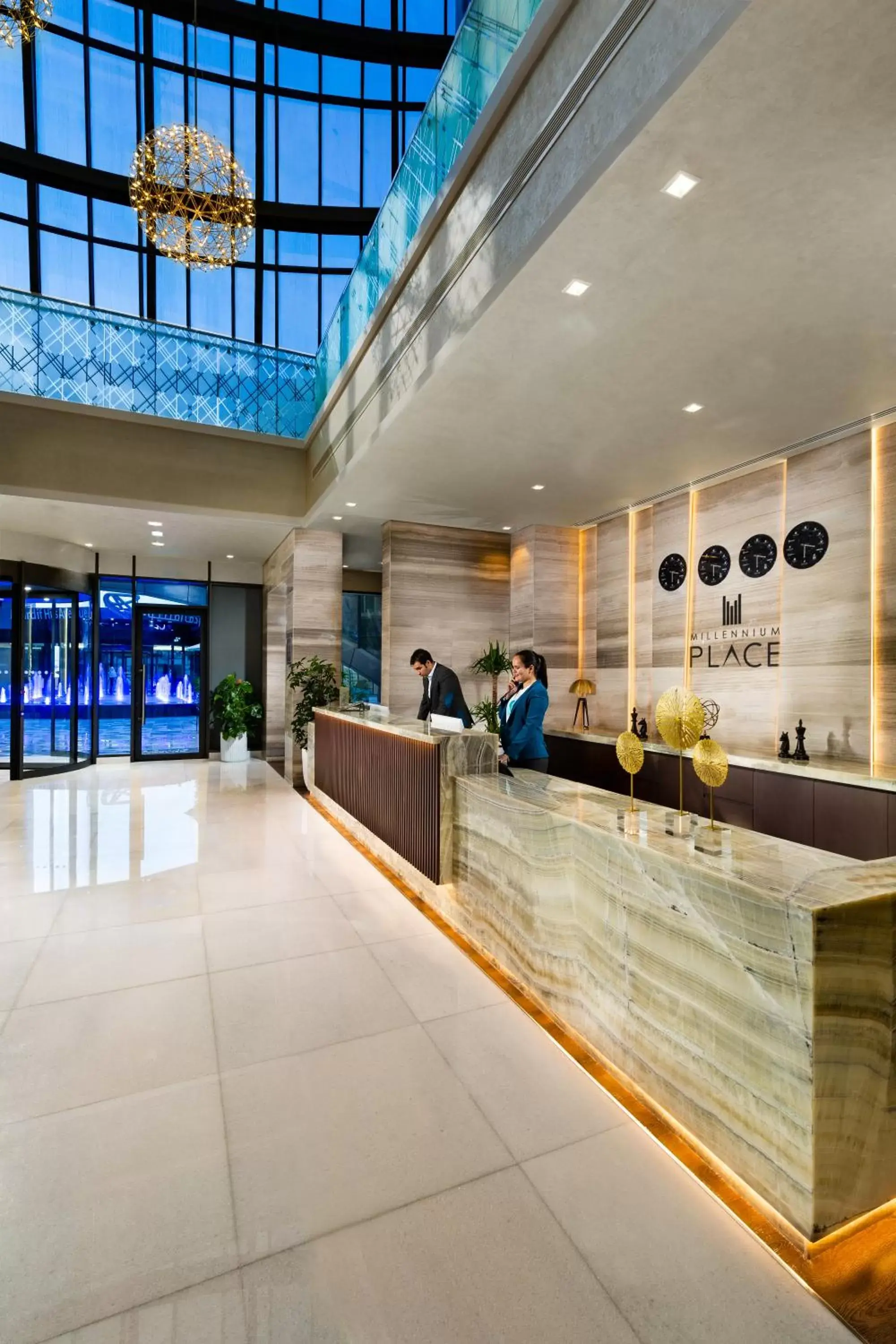 Lobby or reception, Lobby/Reception in Millennium Place Mirdif