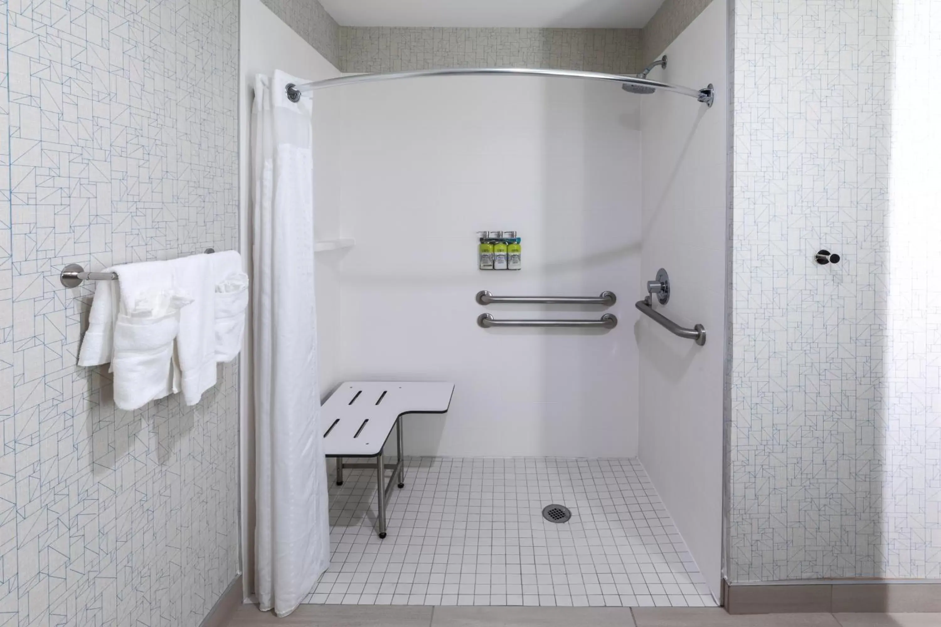 Shower, Bathroom in Holiday Inn Express & Suites - Stafford NW - Sugar Land, an IHG Hotel