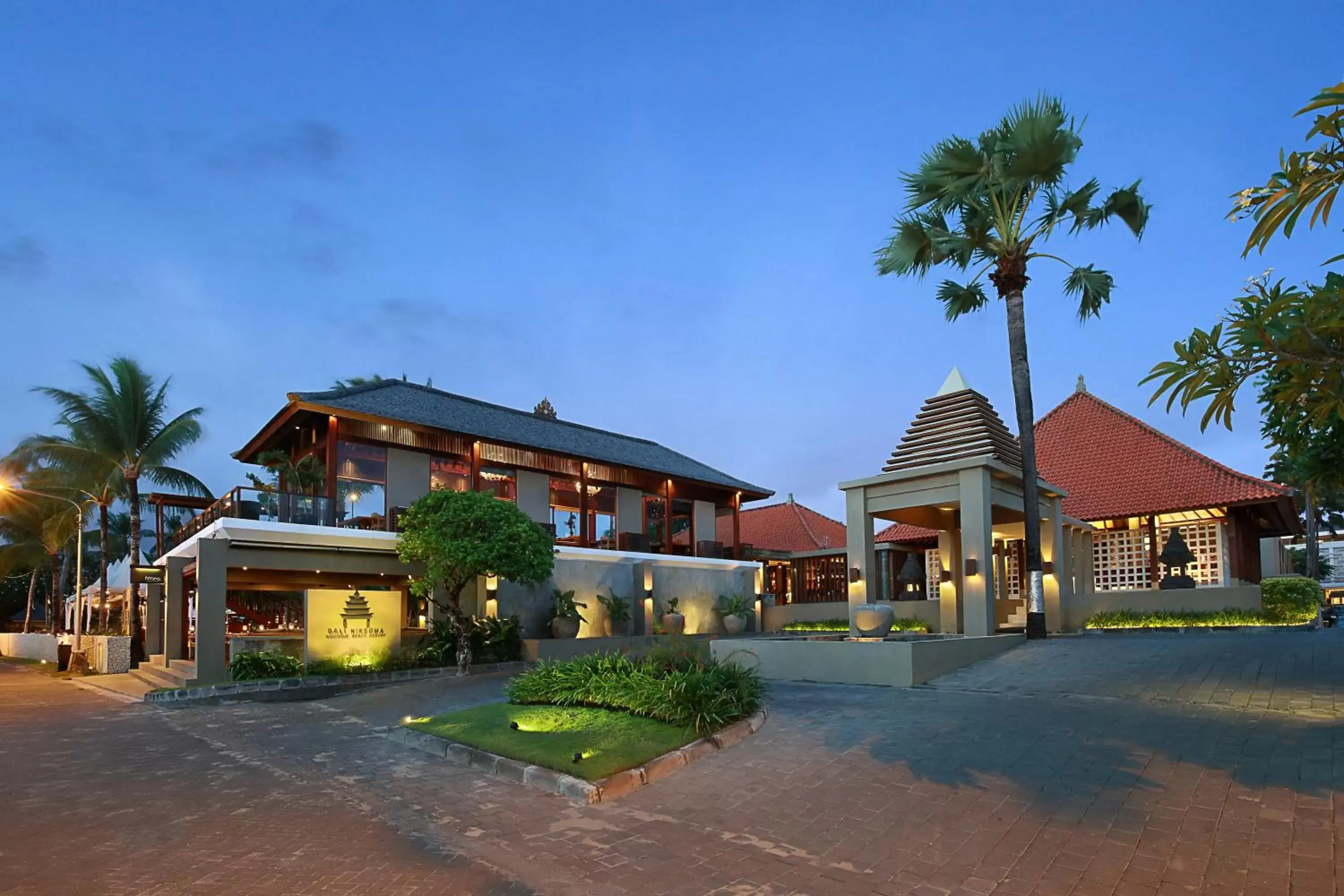 Facade/entrance, Property Building in Bali Niksoma Boutique Beach Resort