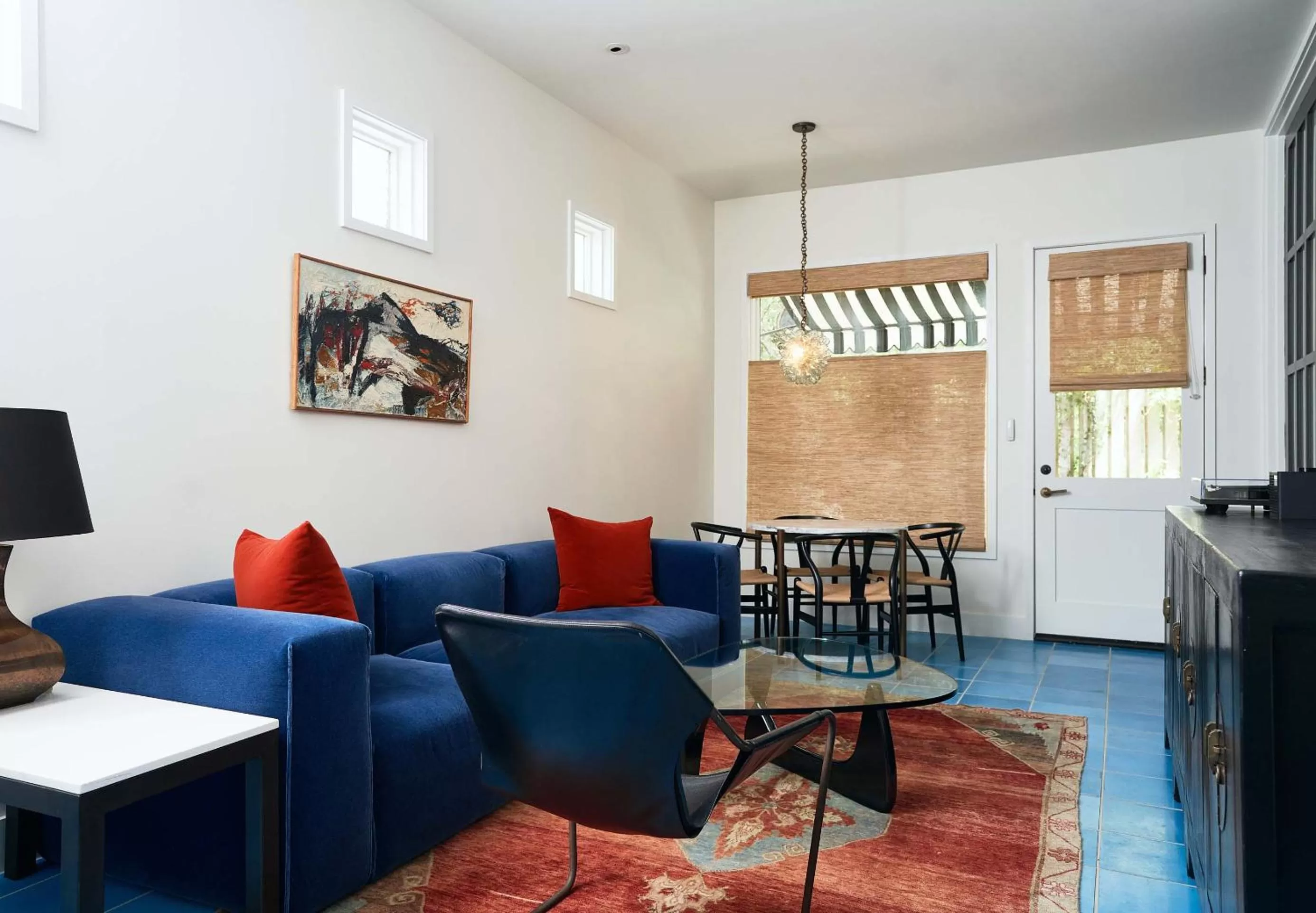 Seating area in Hotel Saint Cecilia