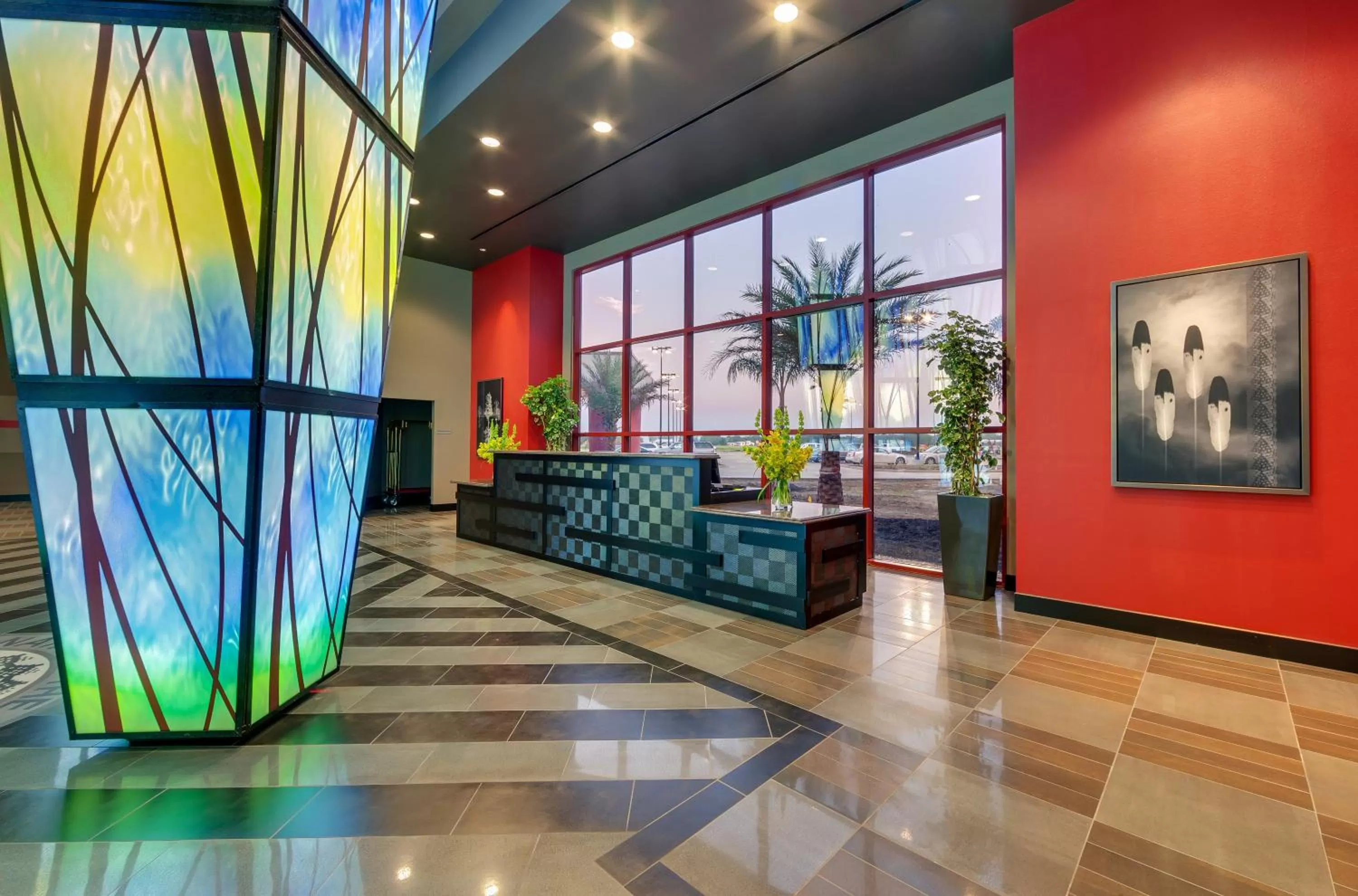 Lobby or reception in Cypress Bayou Casino Hotel