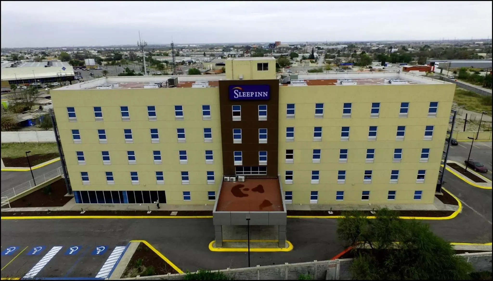 Bird's eye view in Sleep Inn Monclova