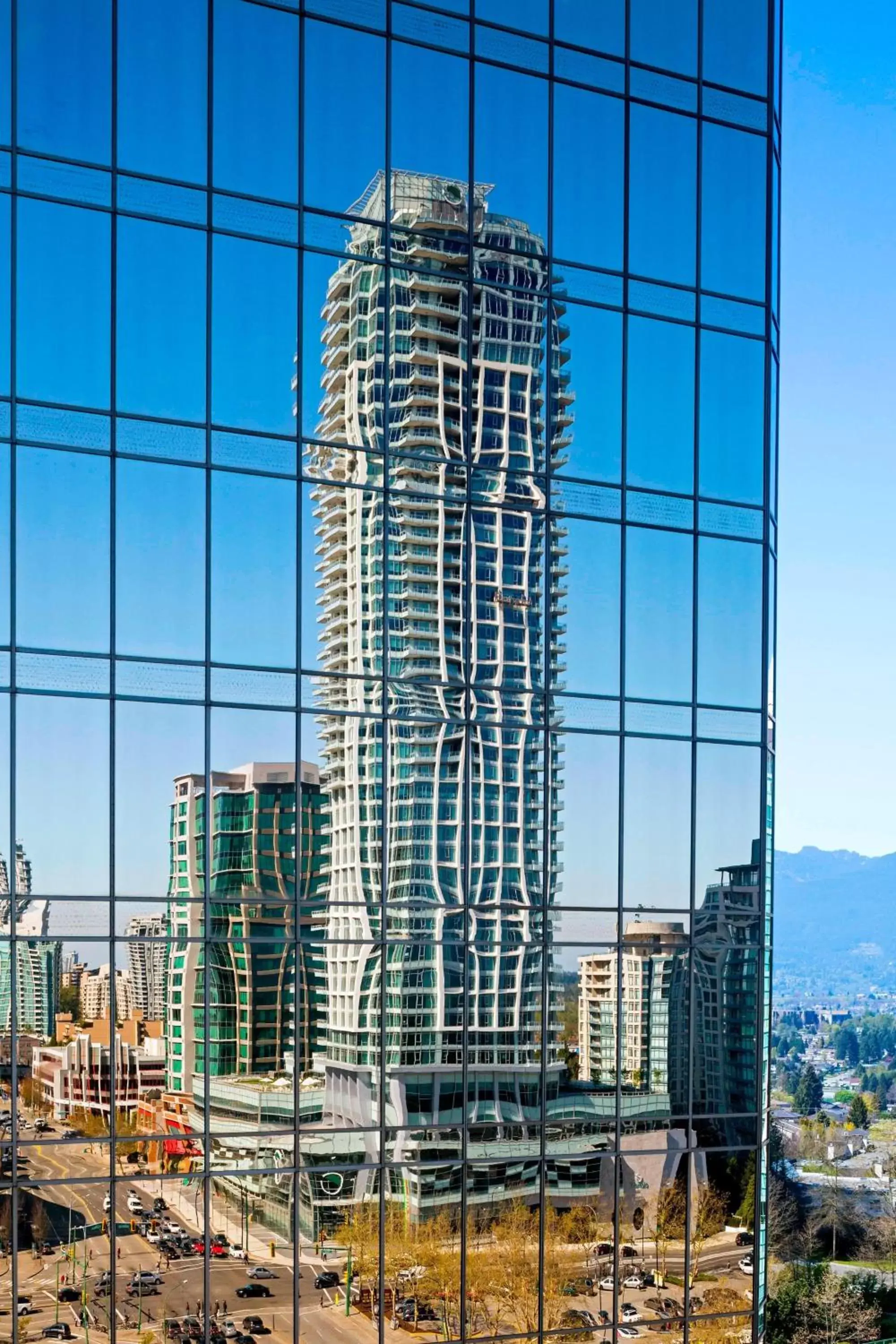 Property building in Element Vancouver Metrotown