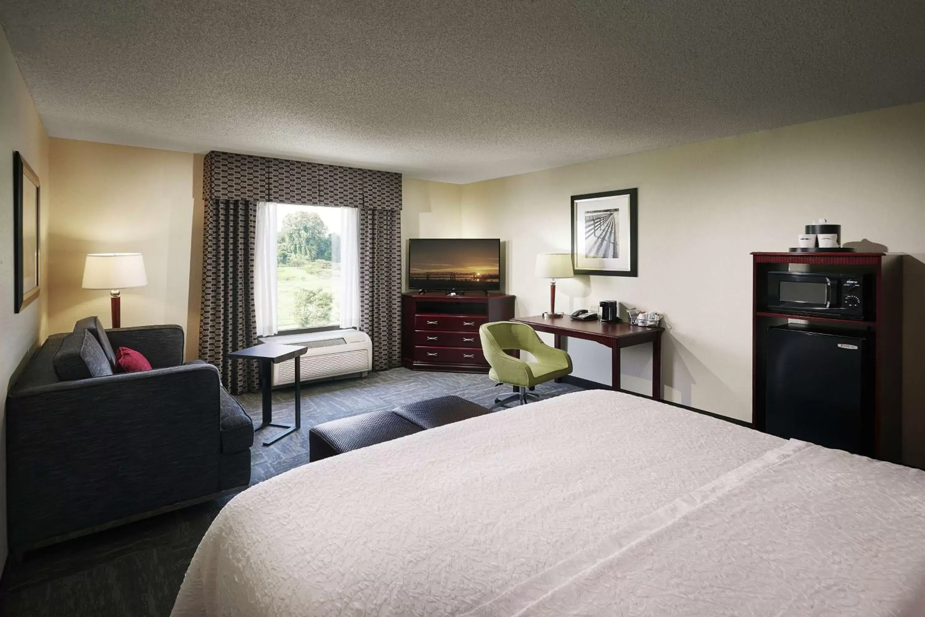 Bedroom in Hampton Inn & Suites Millington