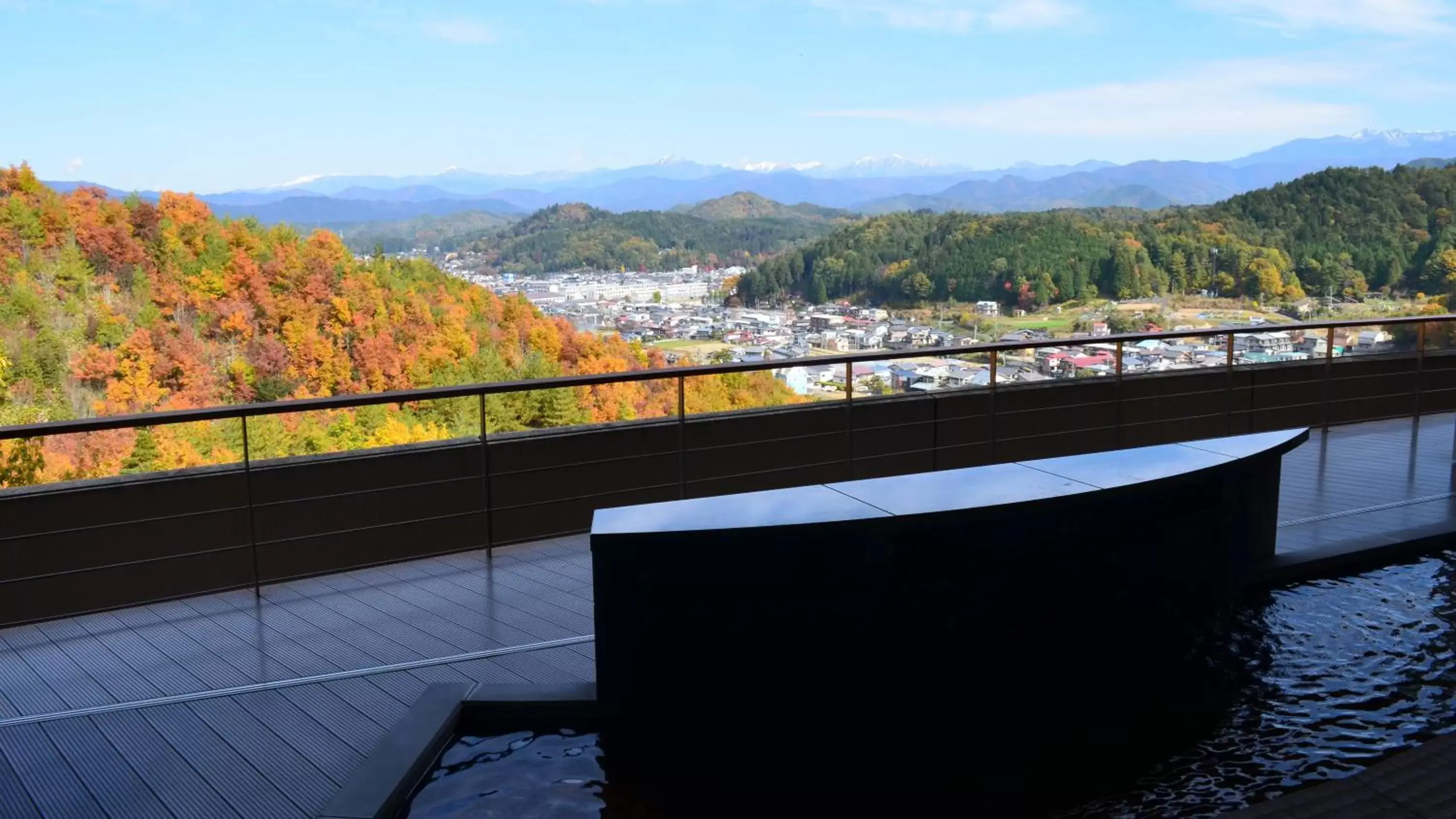 Balcony/Terrace, Mountain View in Hotel Associa Takayama Resort