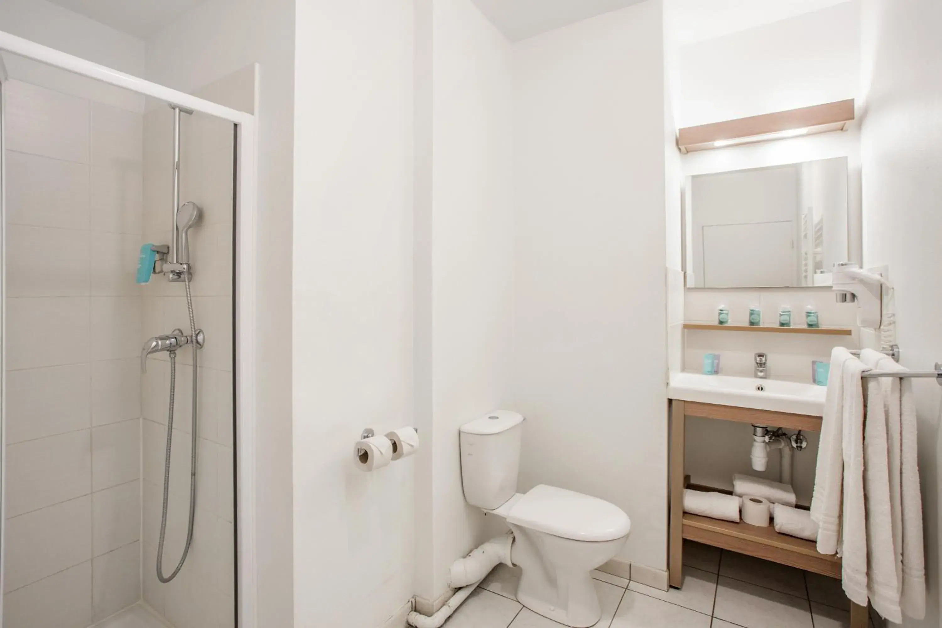 Shower, Bathroom in Appart'City Annemasse Centre