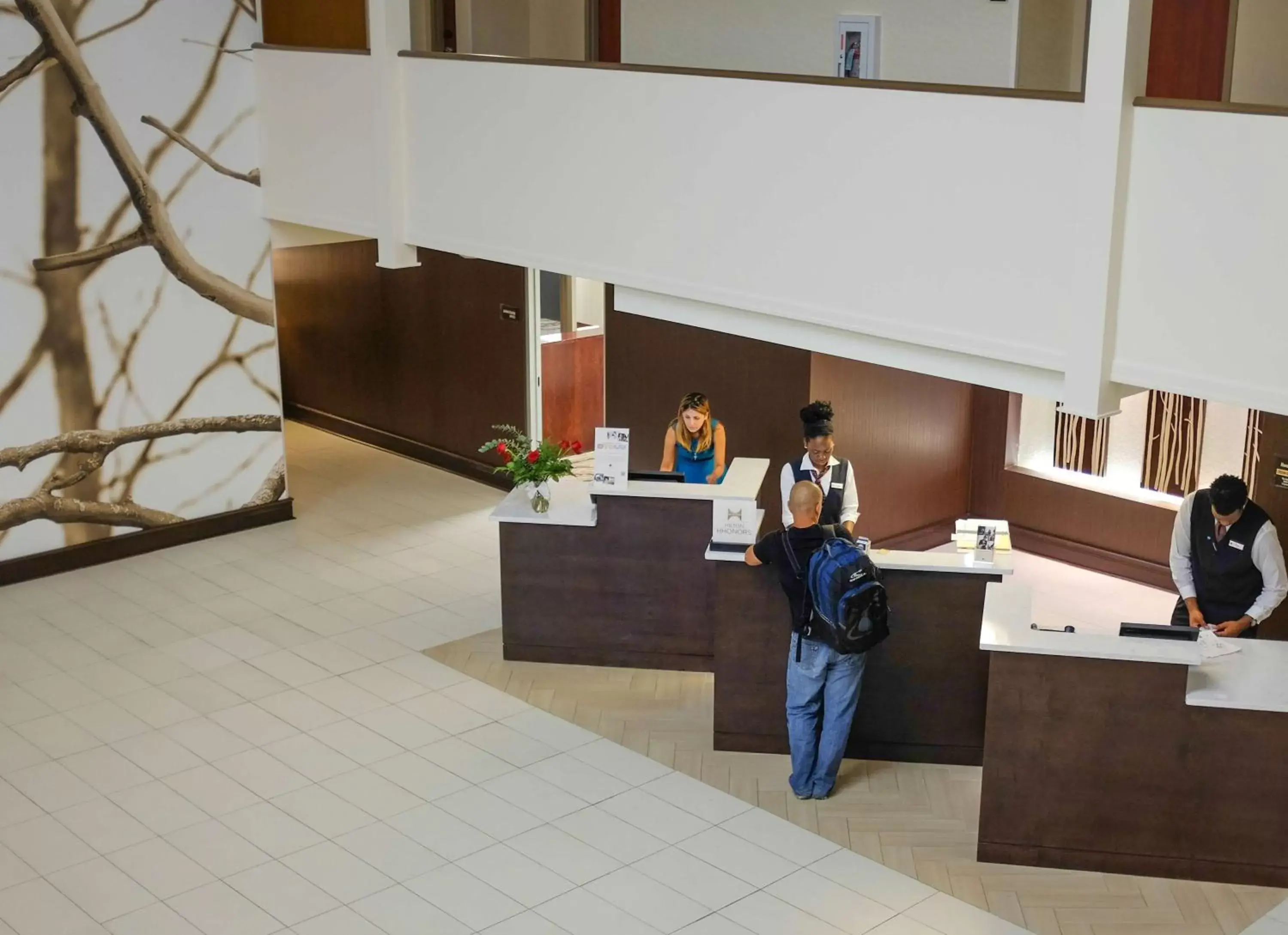 Lobby or reception in DoubleTree by Hilton Montgomery Downtown