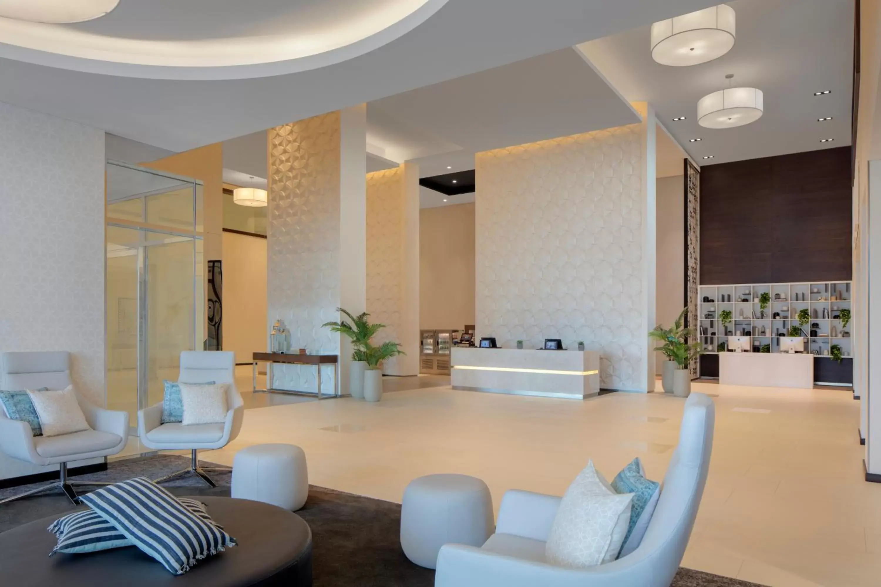 Lobby or reception in Hyatt Place Dubai Jumeirah