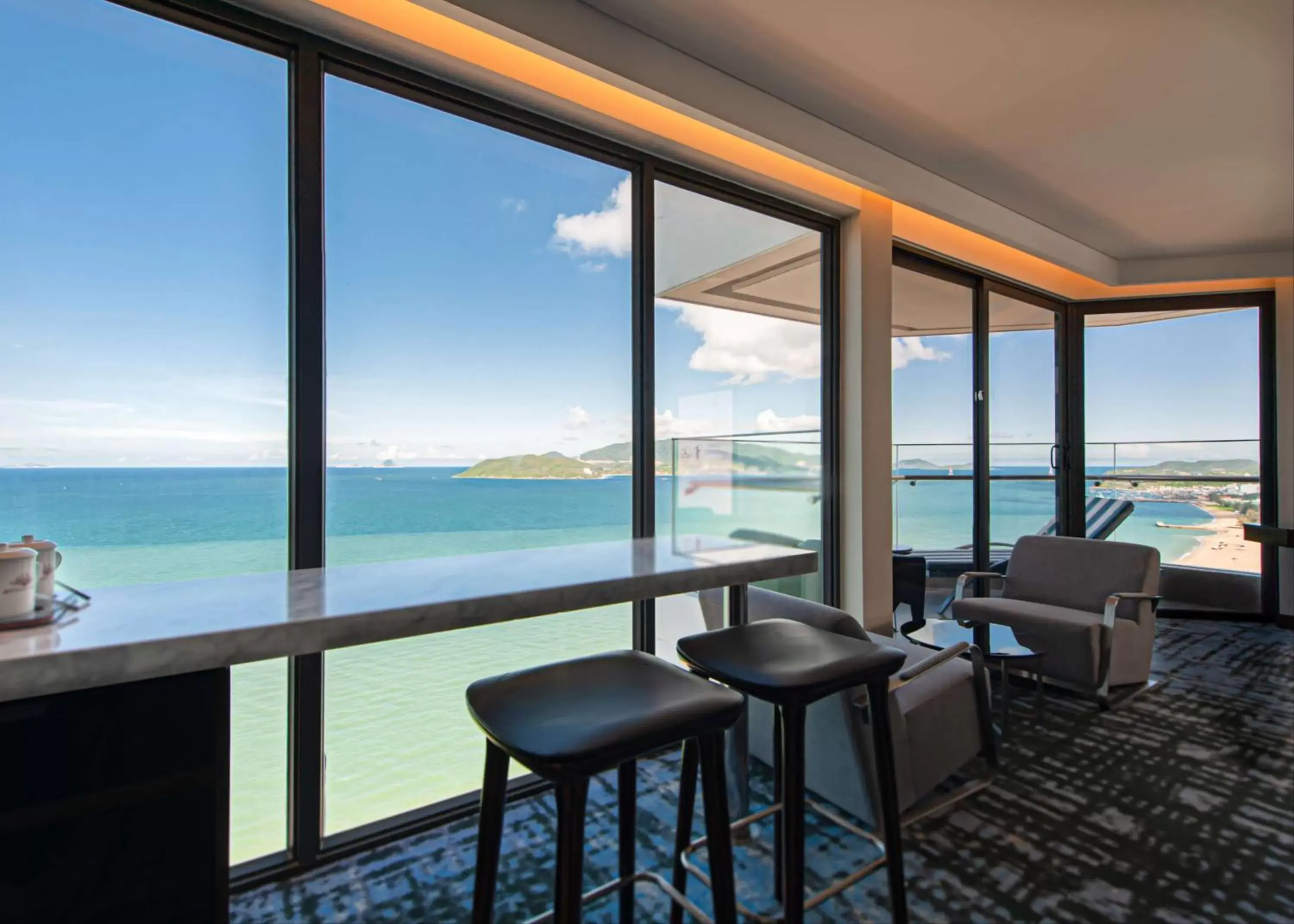 Seating area in Queen Ann Nha Trang Hotel