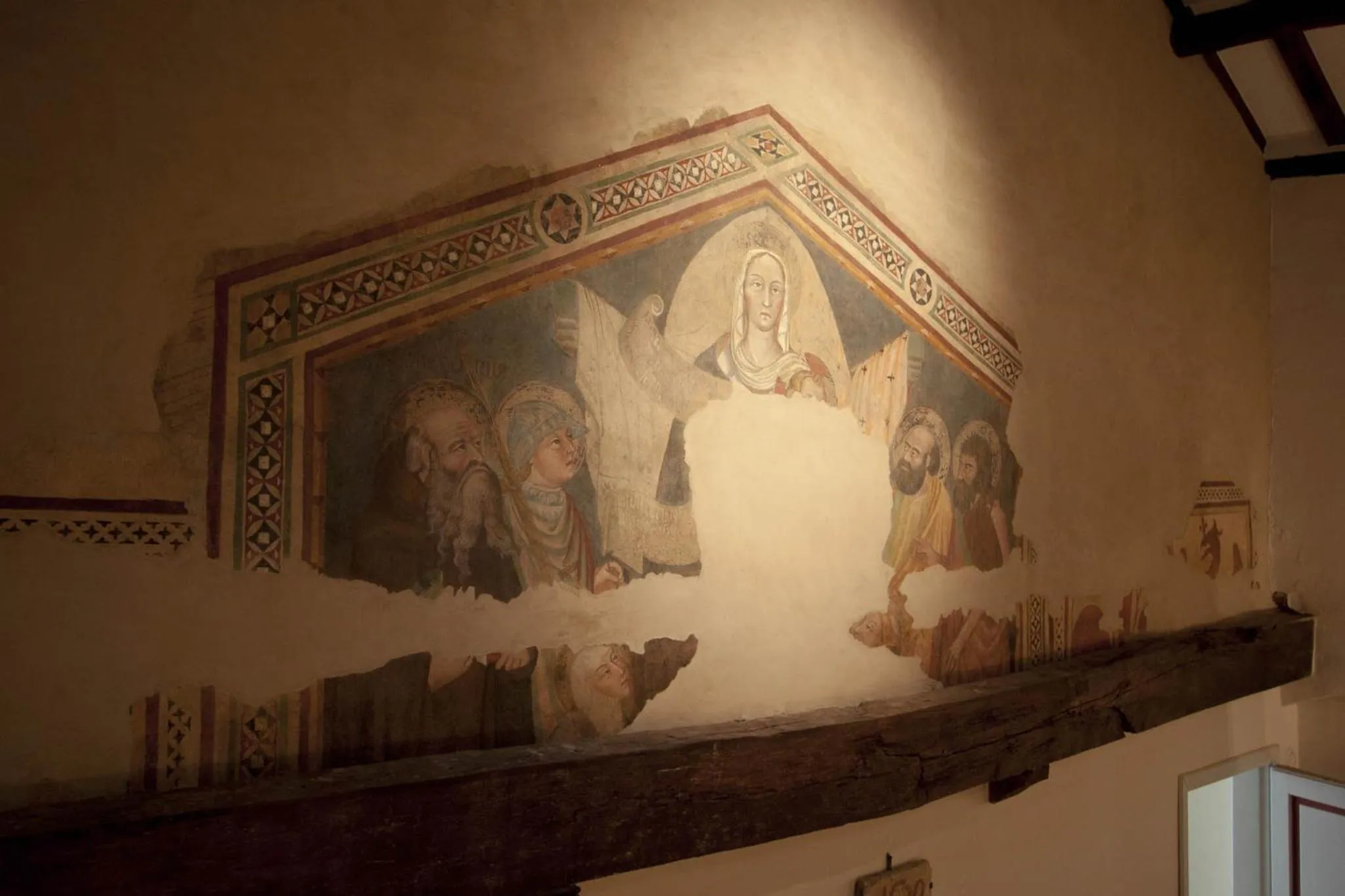 Decorative detail in Hotel San Michele