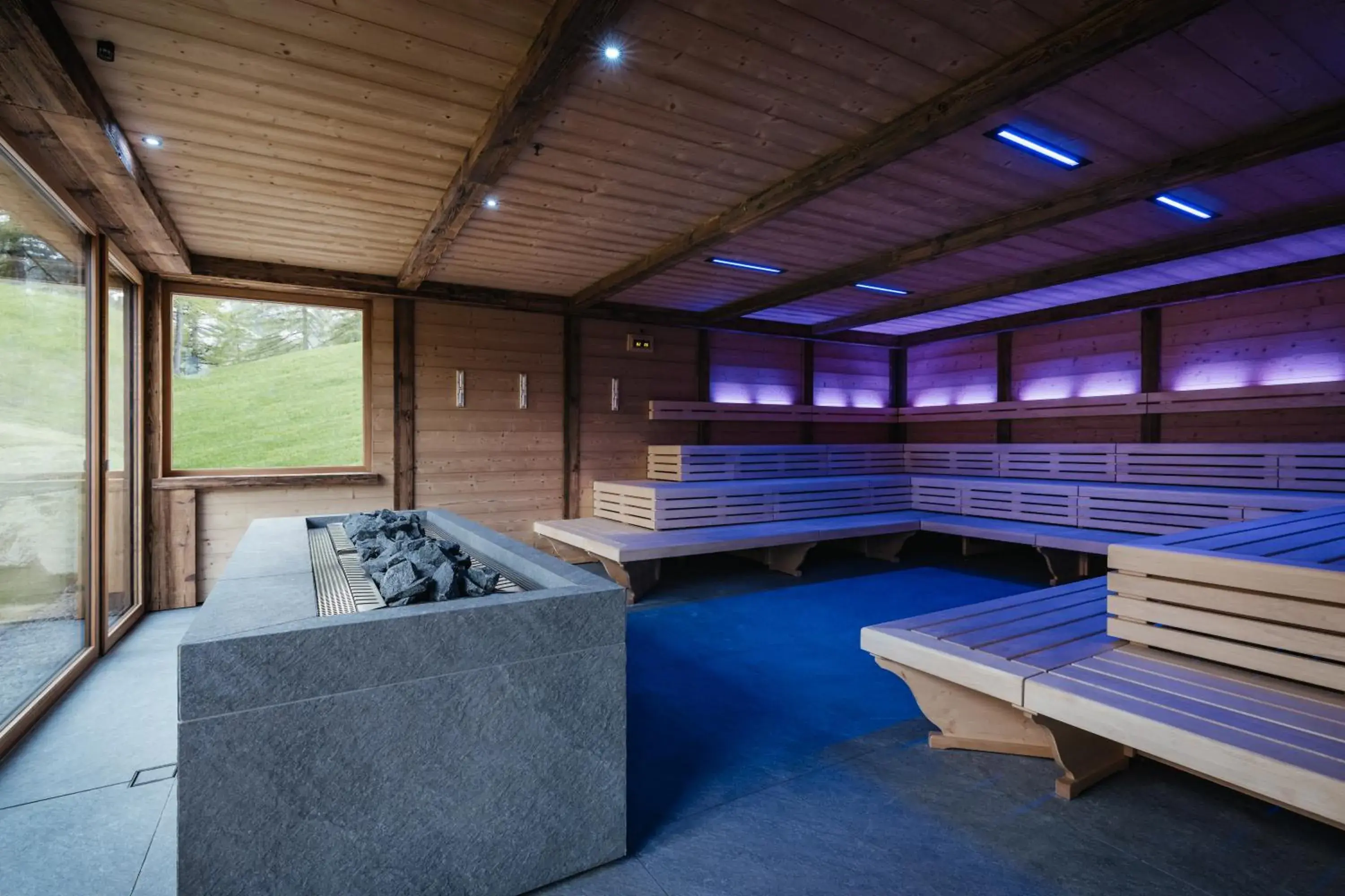 Sauna in Kolfuschgerhof Mountain Resort