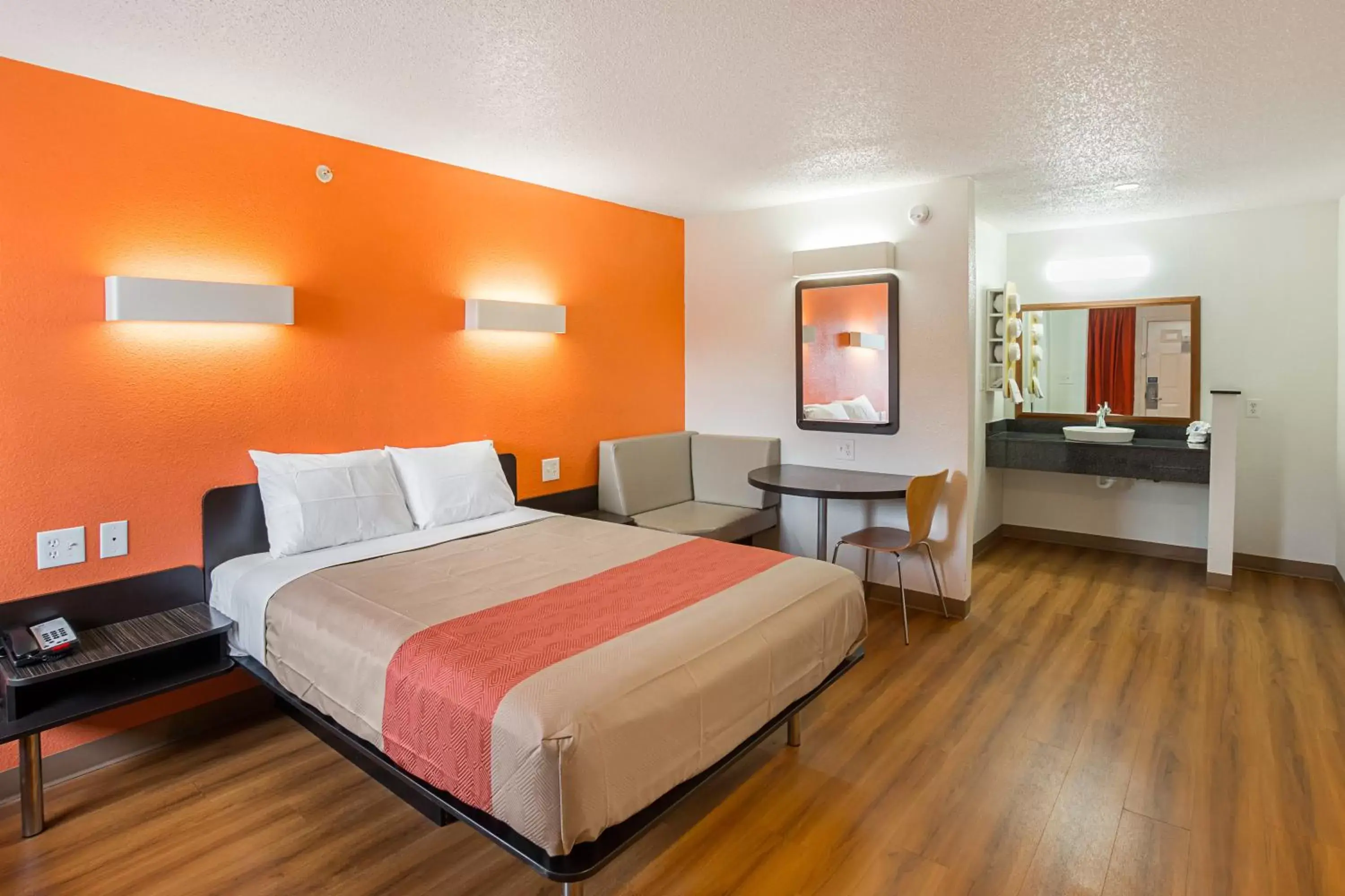 Bedroom, Room Photo in Motel 6-Grand Prairie, TX - Near Six Flags Drive