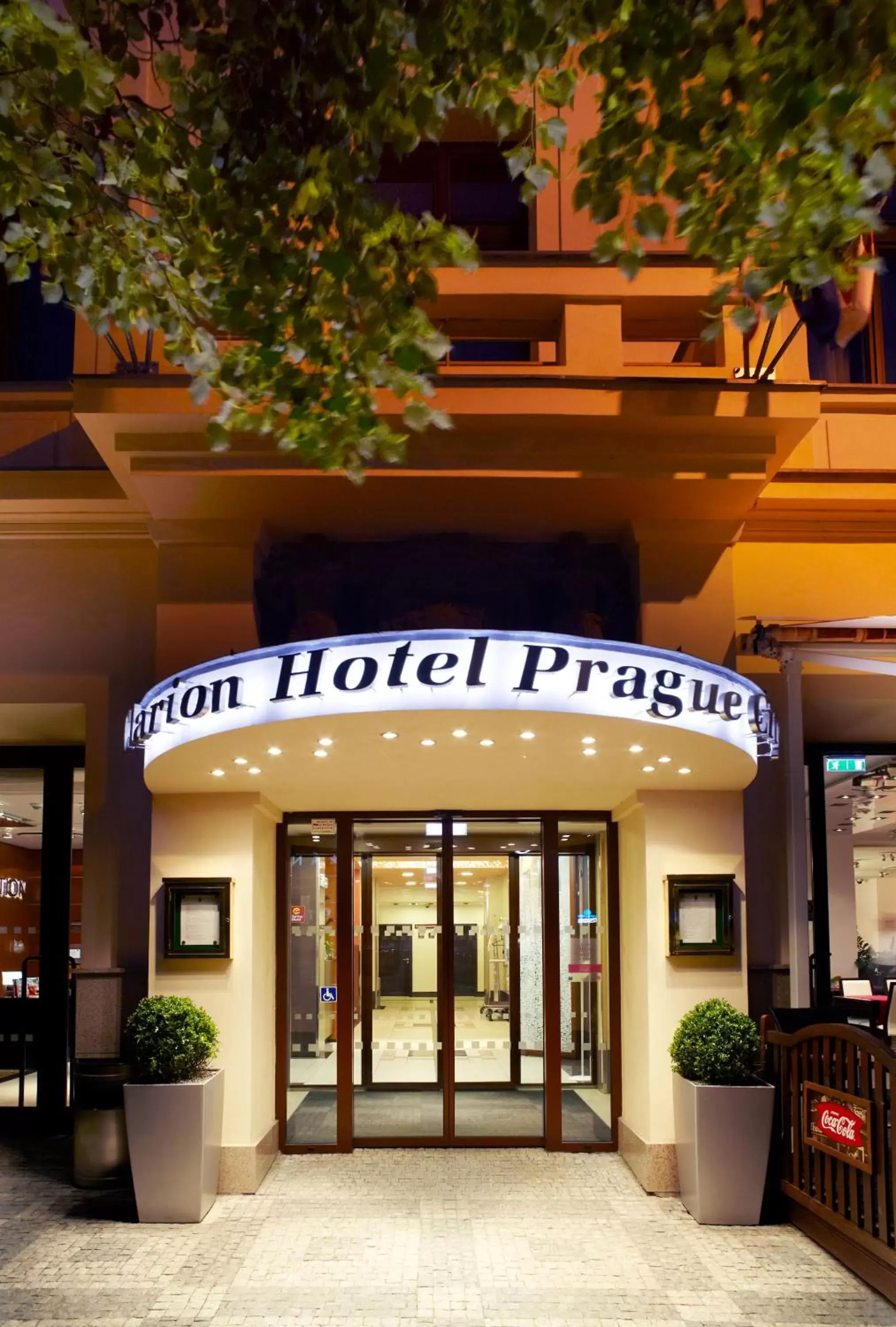 Facade/entrance in Clarion Hotel Prague City