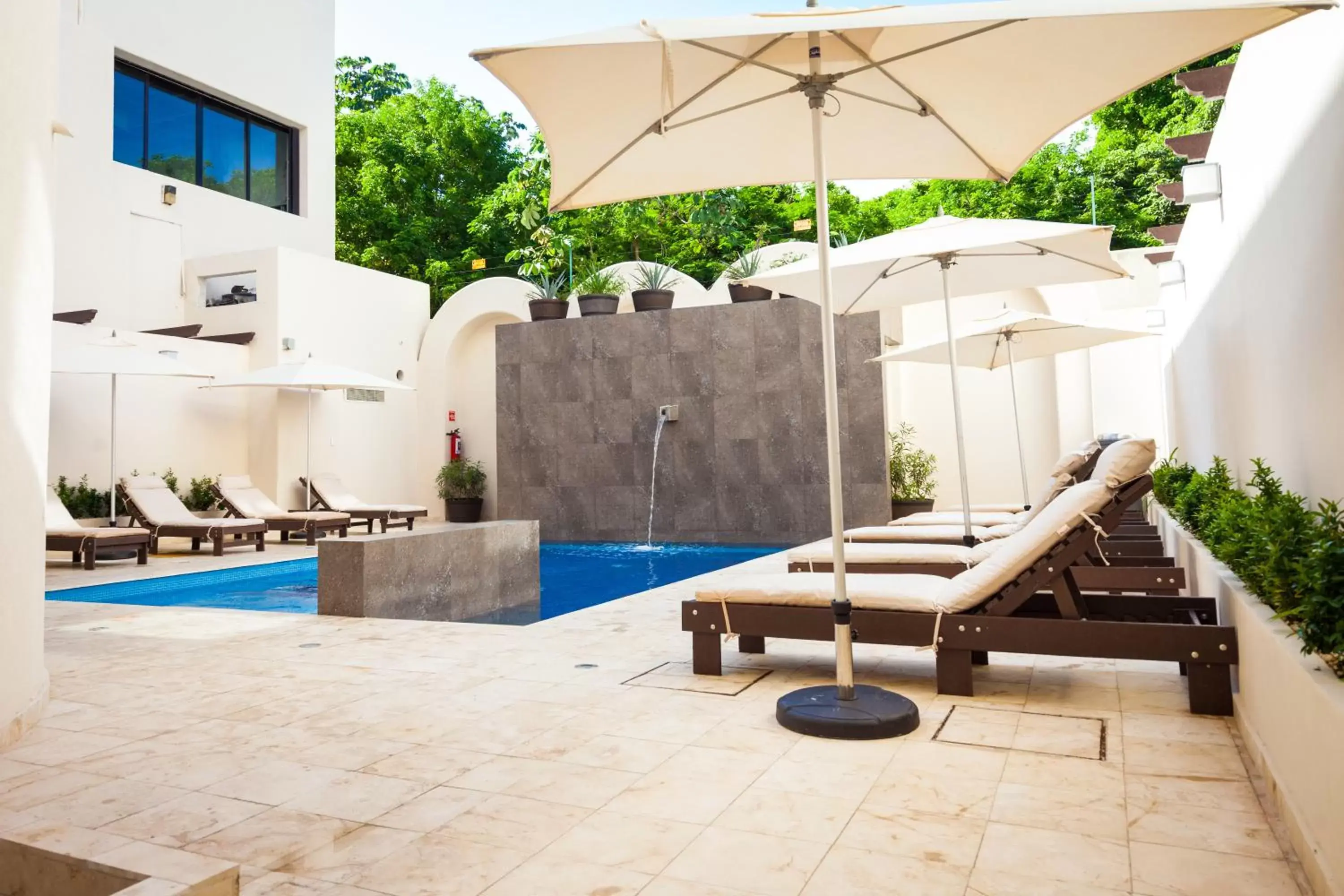 Pool view, Swimming Pool in Aspira Hotel Playa del Carmen