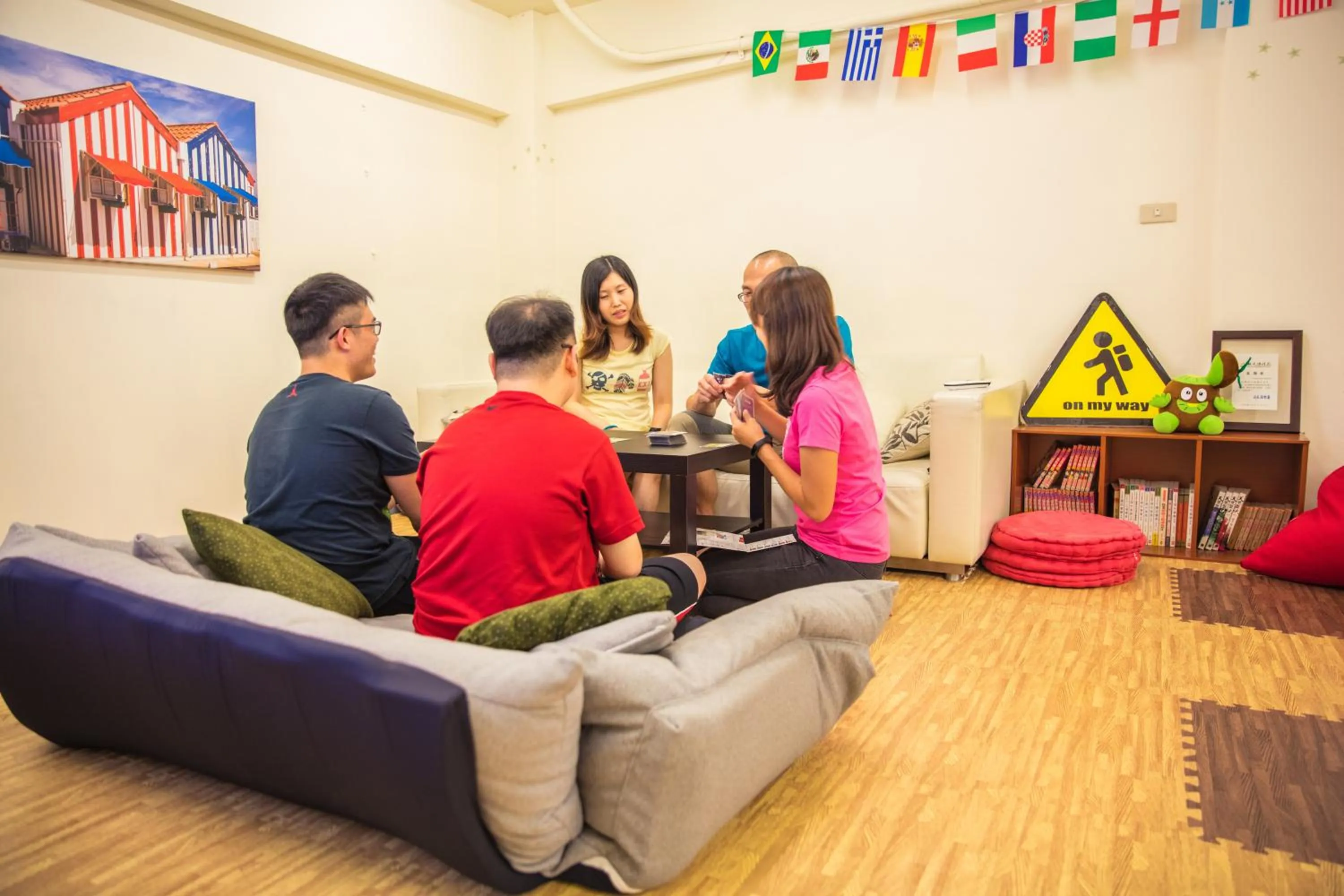 People in On My Way - Taipei Hostel