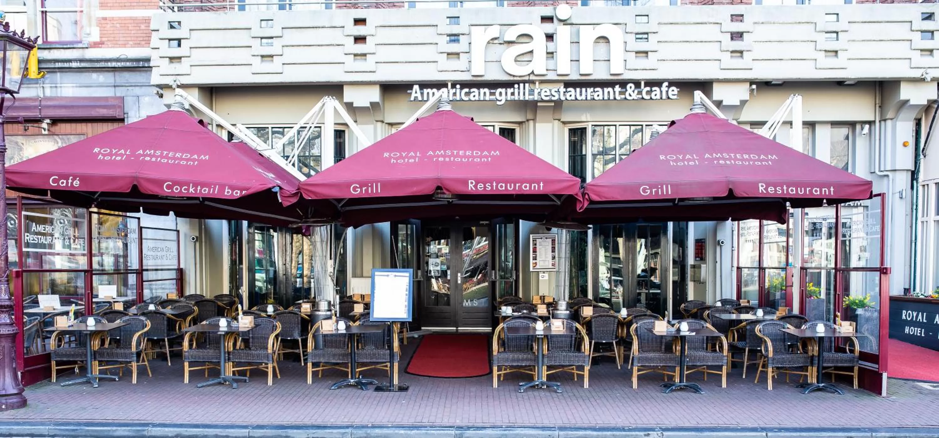 Restaurant/places to eat in Royal Amsterdam Hotel