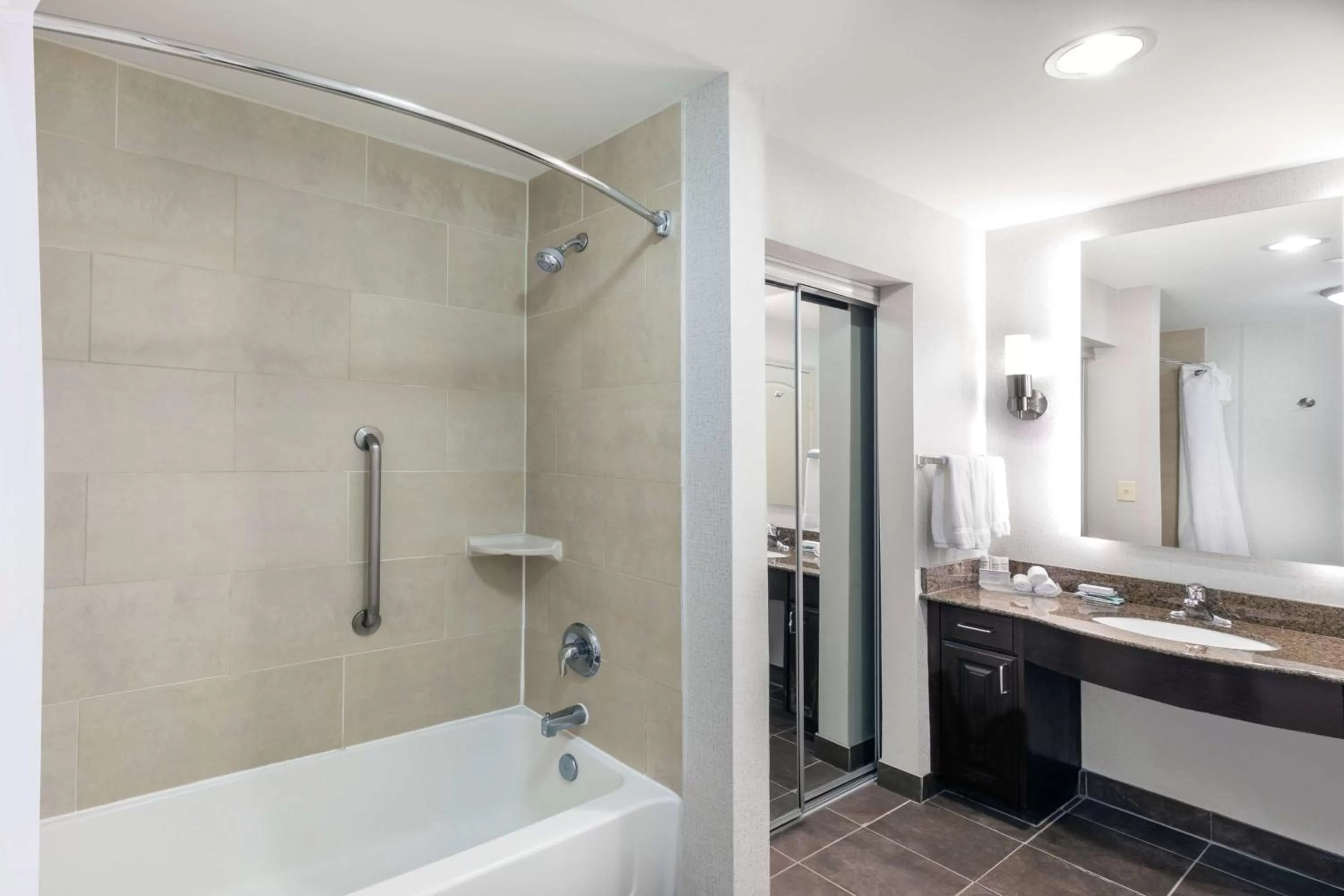 Bathroom in Homewood Suites by Hilton Waco