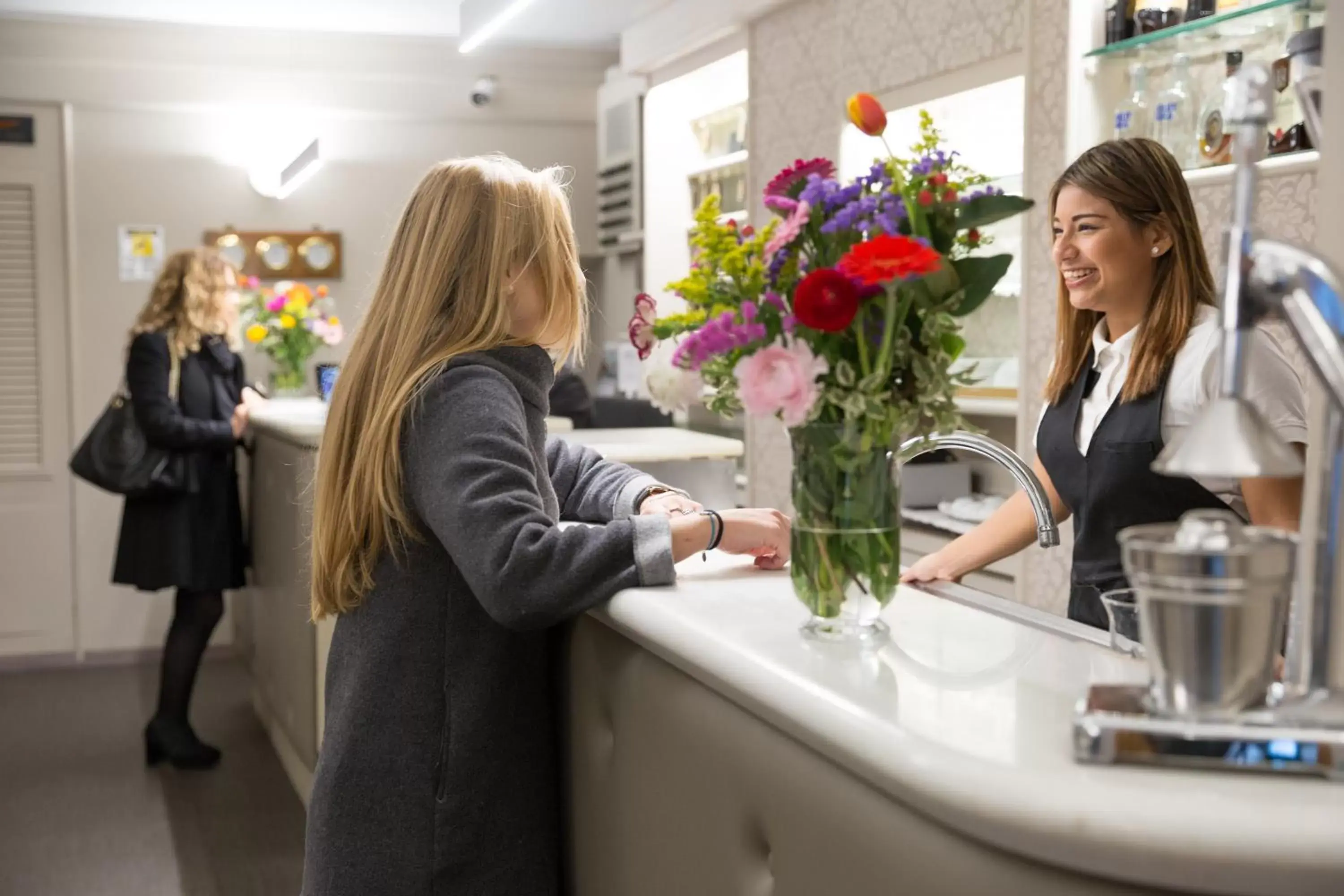 group of guests in Hotel Helvetia