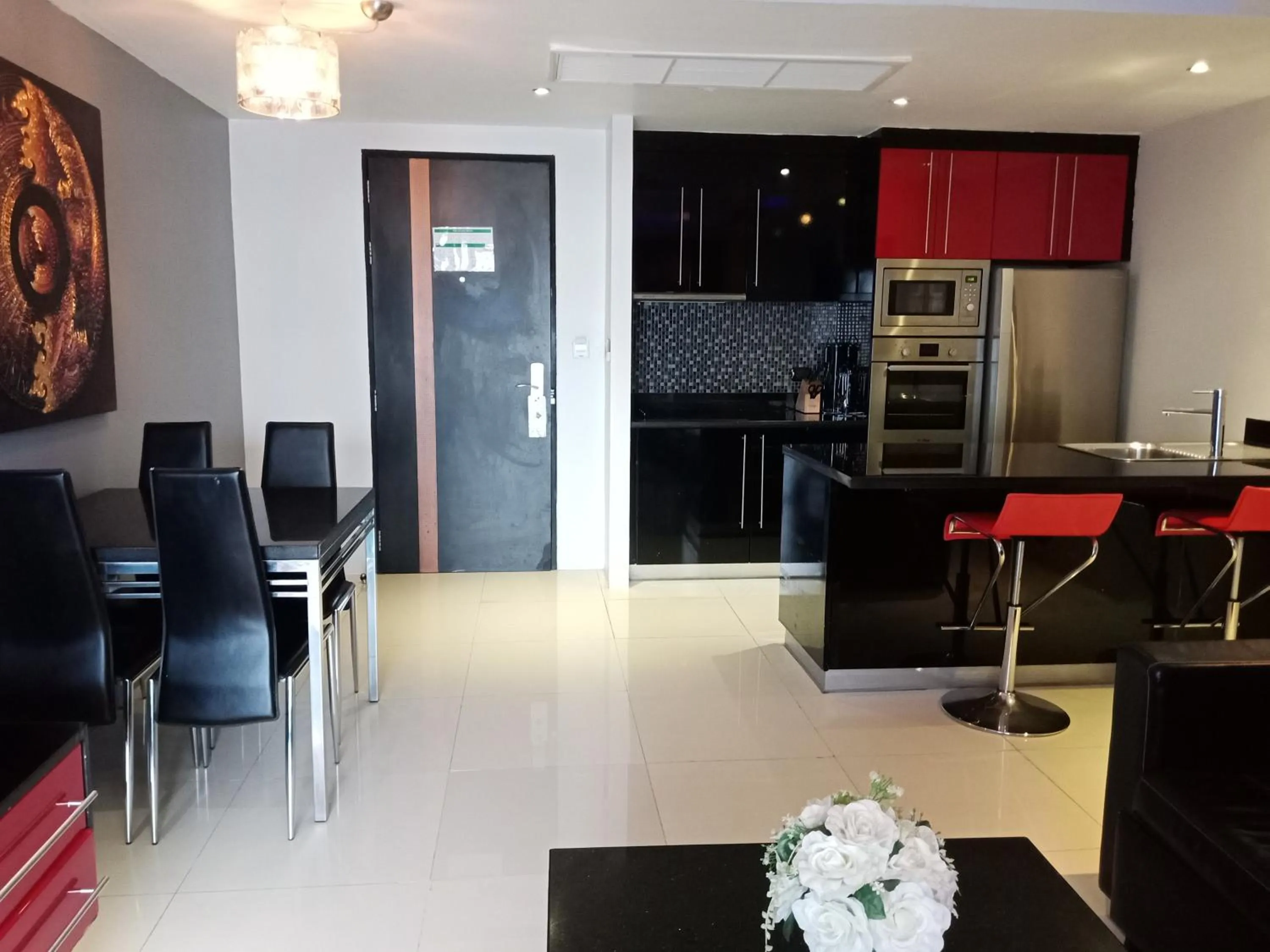 Dining area in Absolute Bangla Suites