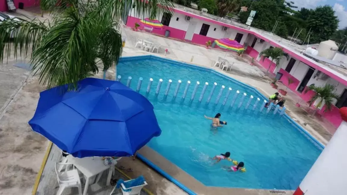 Pool View in Hotel & Restaurant D´Concepción