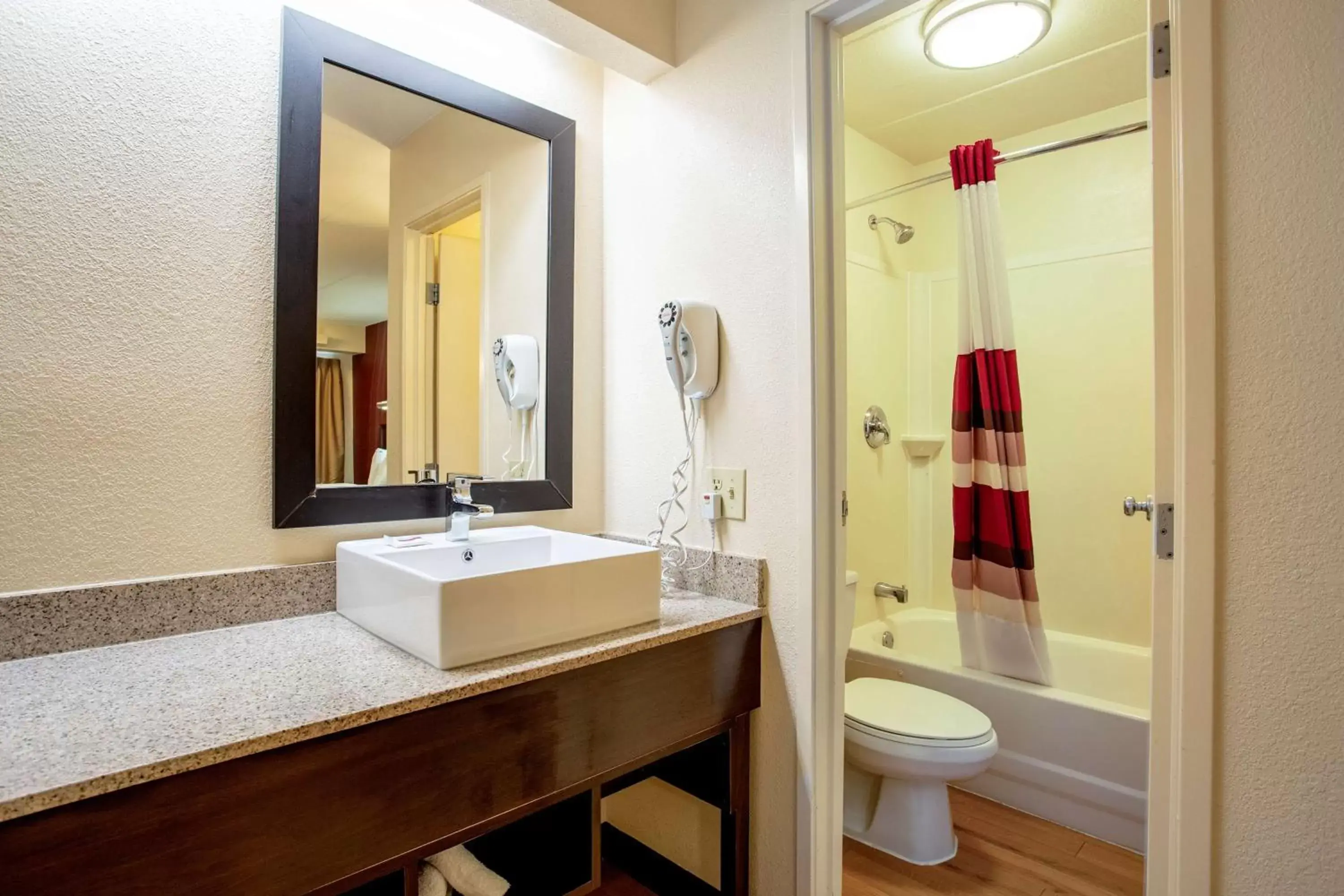 Bathroom in Red Roof Inn PLUS+ Baltimore-Washington DC/BWI Airport